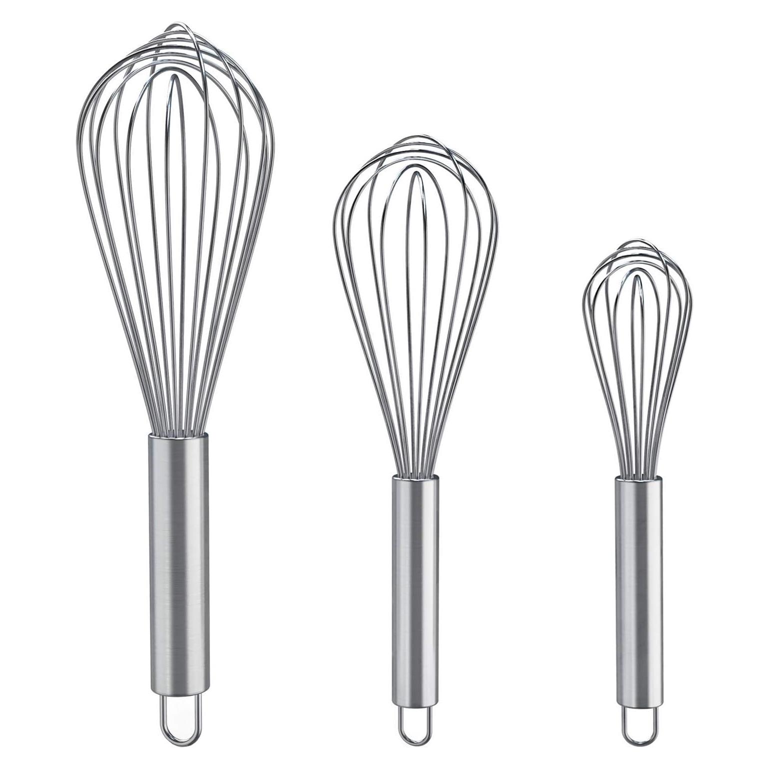 Batidores de acero inoxidable Plateau ELK 3 piezas 20cm 25cm 30cm