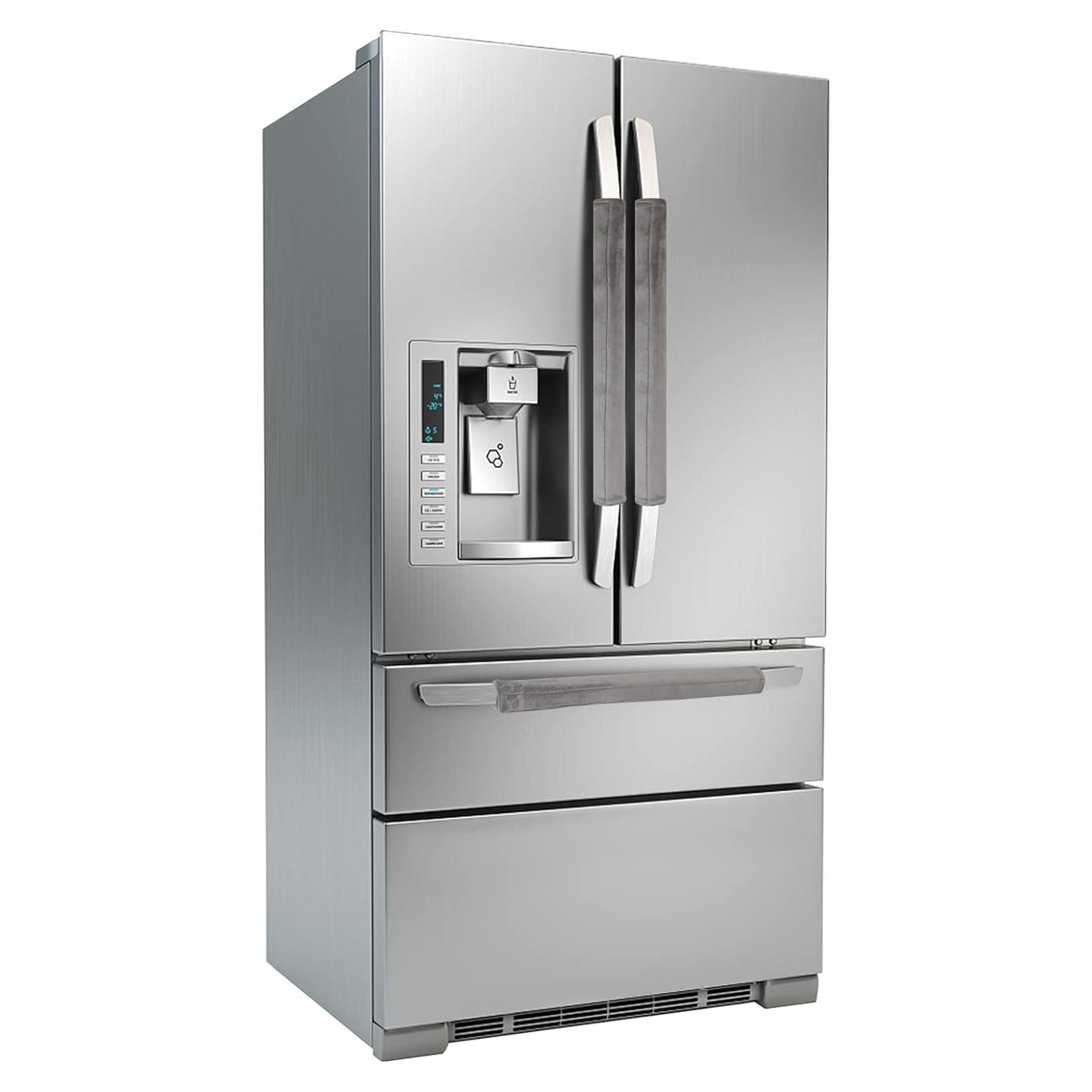 Cubiertas de Mango Daixers 3PCS Terciopelo Gris