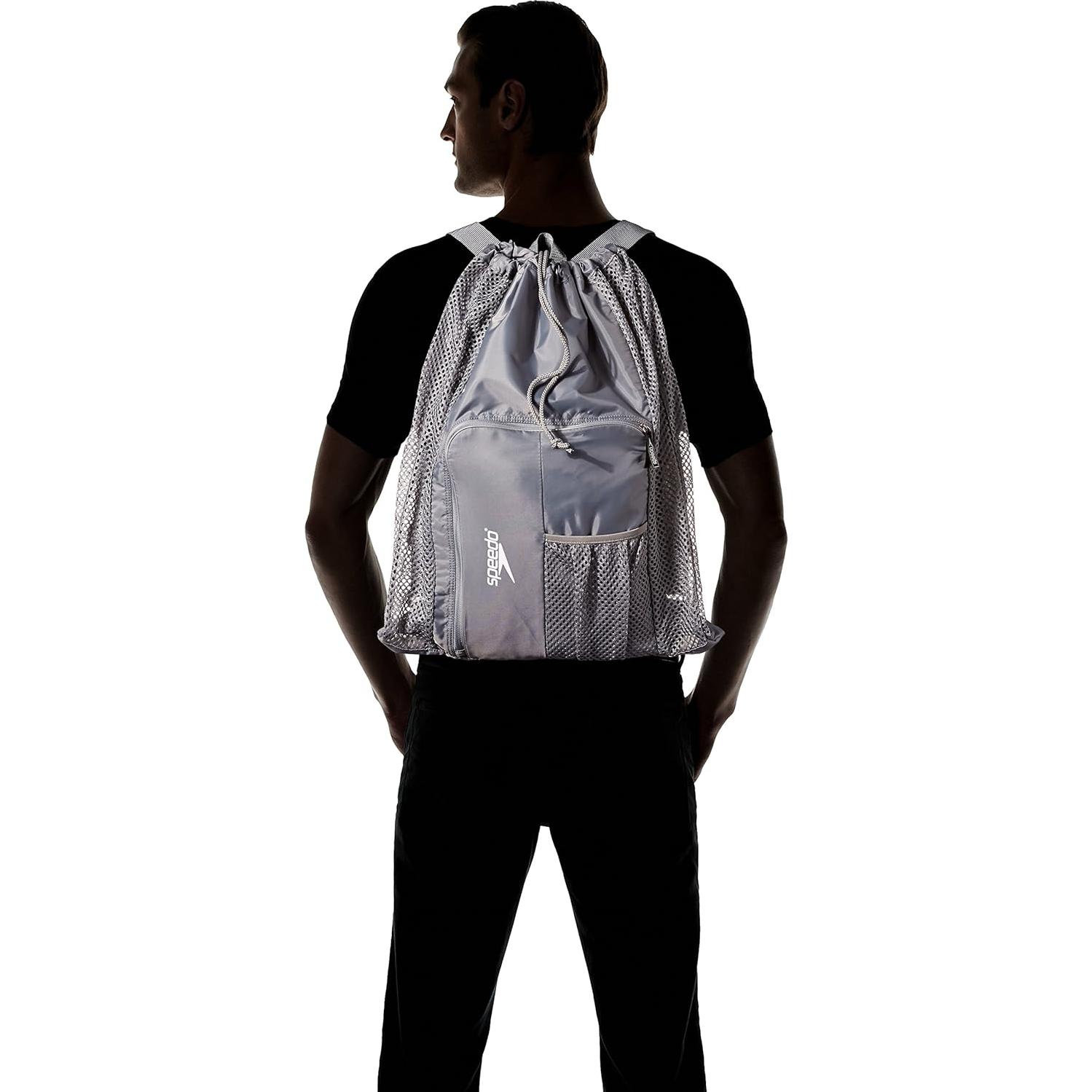 Bolsa de Malla Ventiladora Deluxe Speedo Unisex 7L Gris