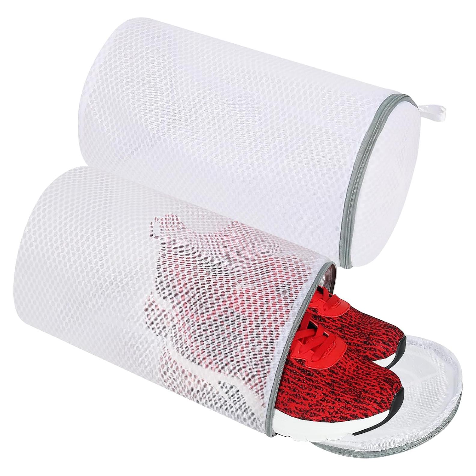 Bolsa de Lavado de Zapatos Vivifying 2 Piezas Malla 19,8x35,6cm