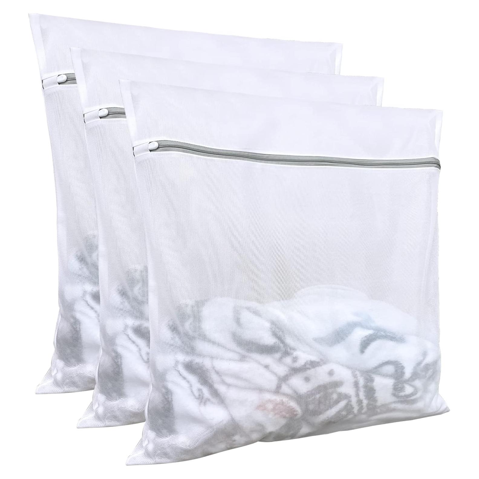 Bolsas de Lencería QiNZiN 3 Piezas 60x60 cm Cremallera