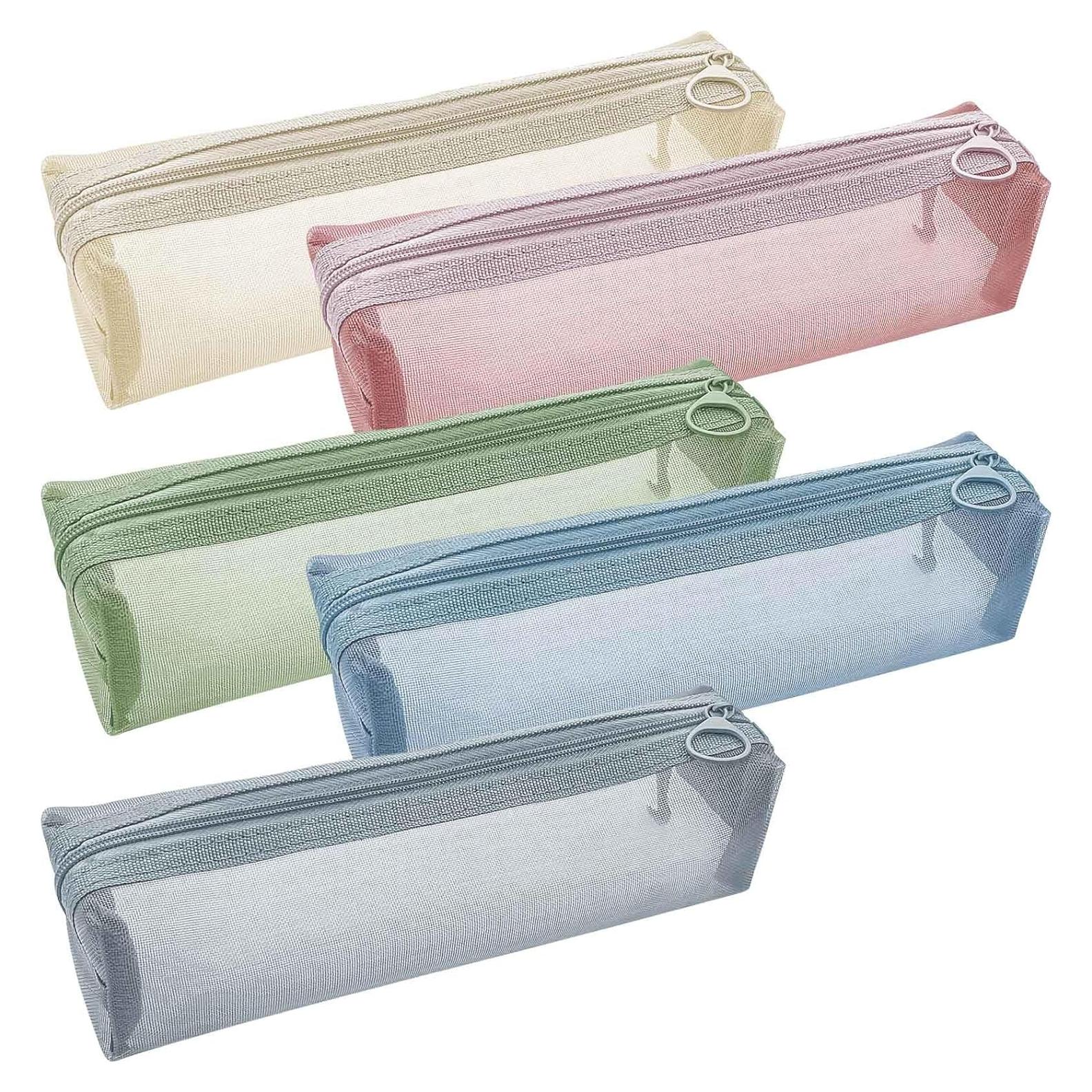 5 Piezas Bolsas de Malla con Cremallera Aswewamt 20 cm