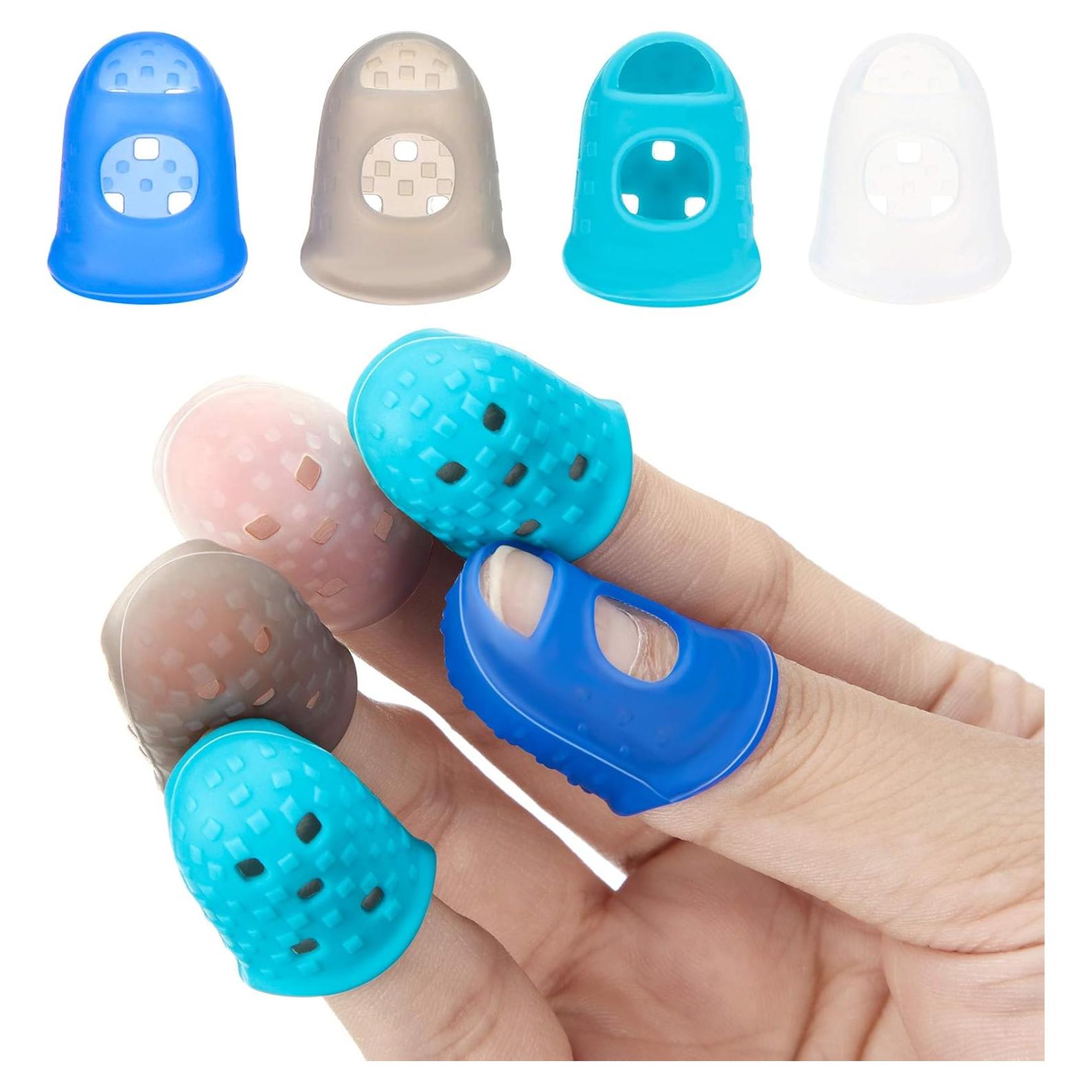 24 Protectores de Dedos de Silicona Outus - 3 Tamaños S/M/L