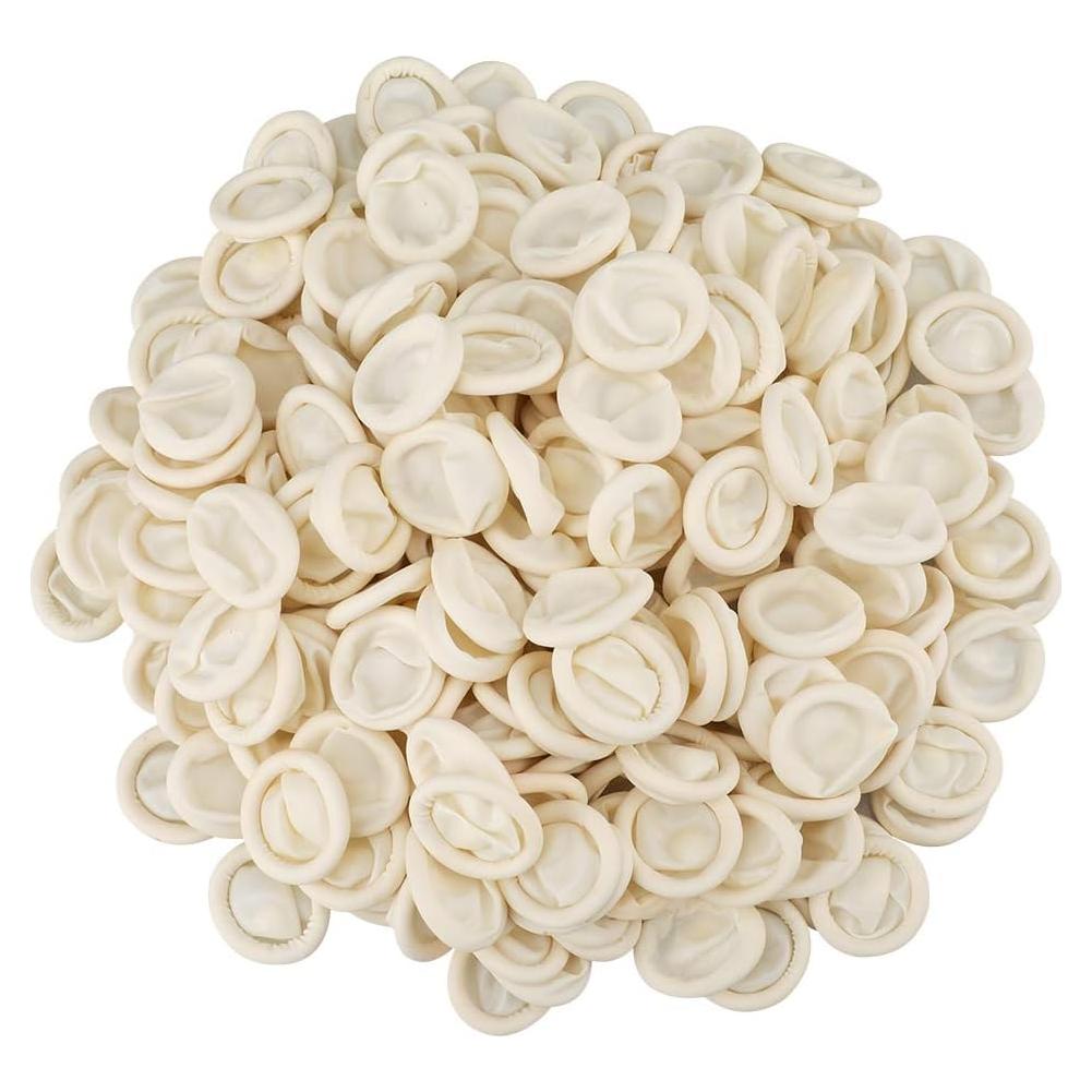 Dedales de Láttex Desechables G2PLUS 205 Pcs Blanco