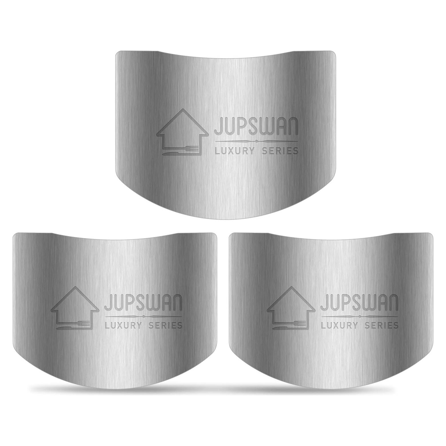 Protectores de Dedos Jupswan Acero Inoxidable Paquete de 3