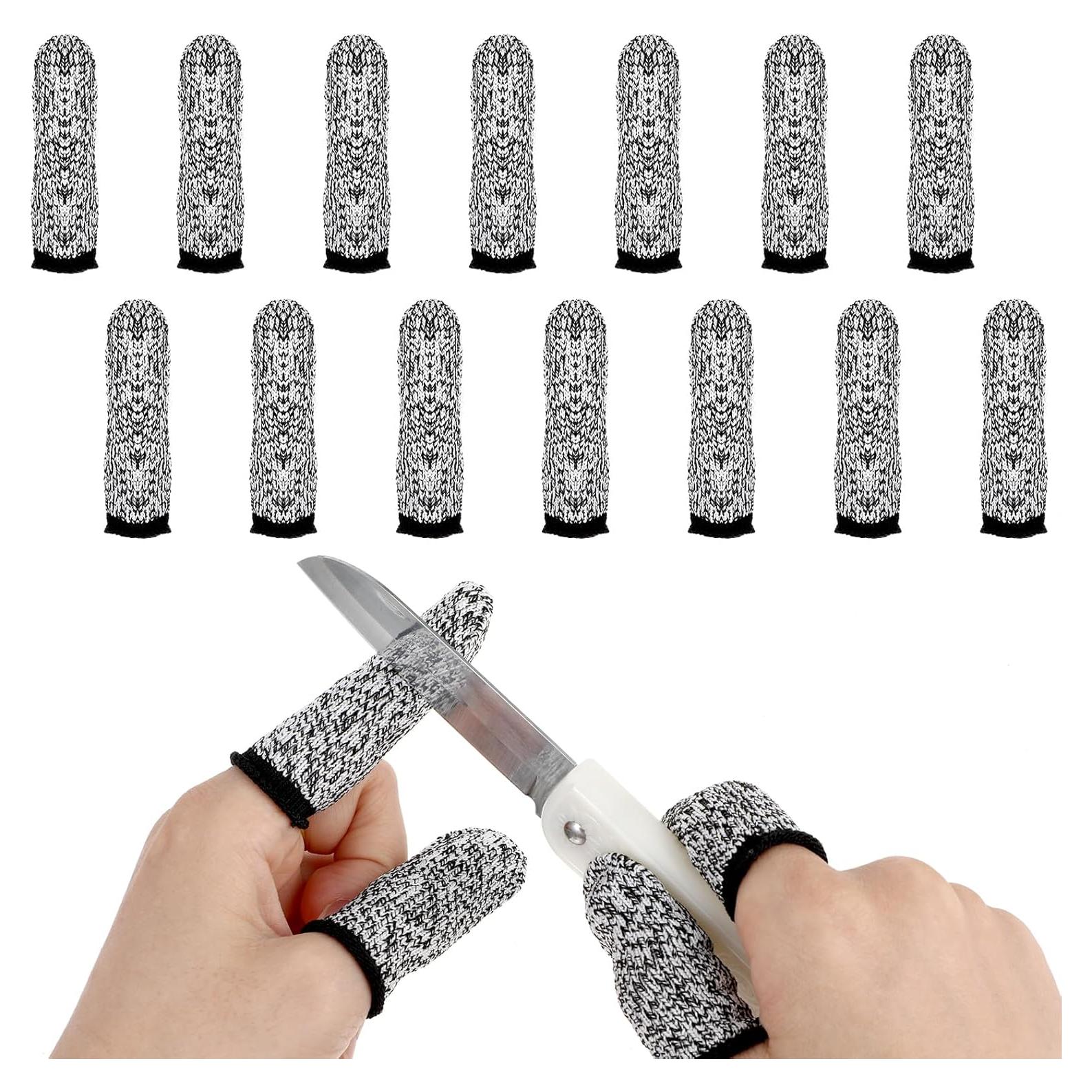 14 Cubiertas para Dedos Ymapinc Anti-Corte 7.2x2.7cm