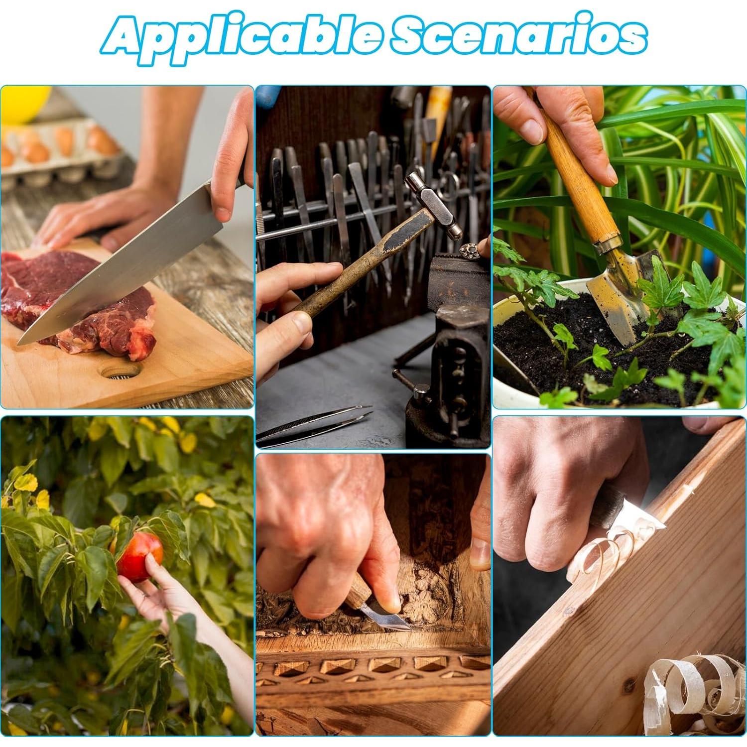 14 Cubiertas para Dedos Ymapinc Anti-Corte 7.2x2.7cm