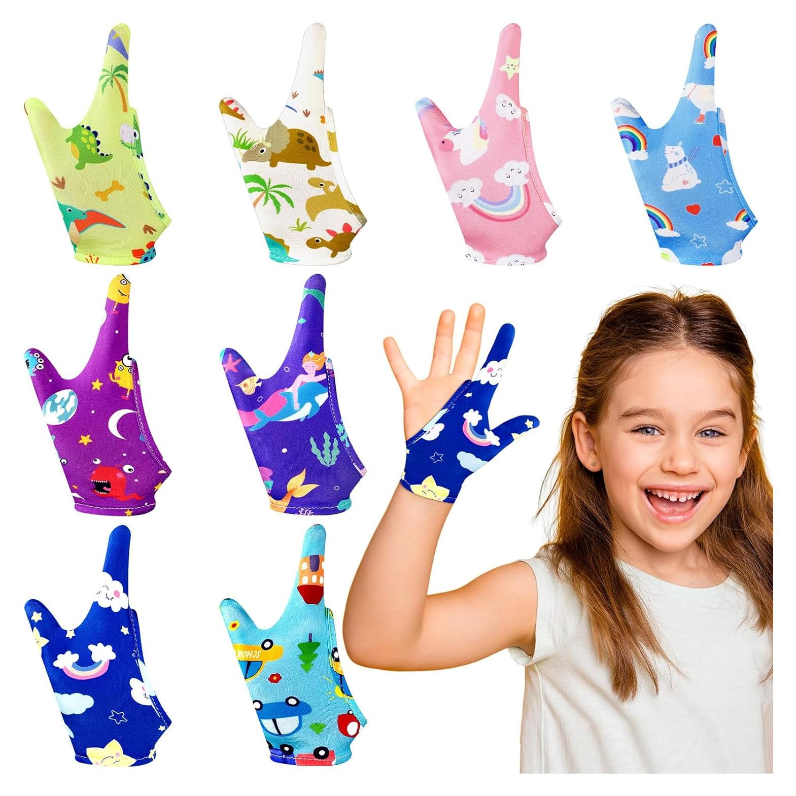 Guantes Antimordedura para Niños Janmercy 8 Estilos 8-12 Años