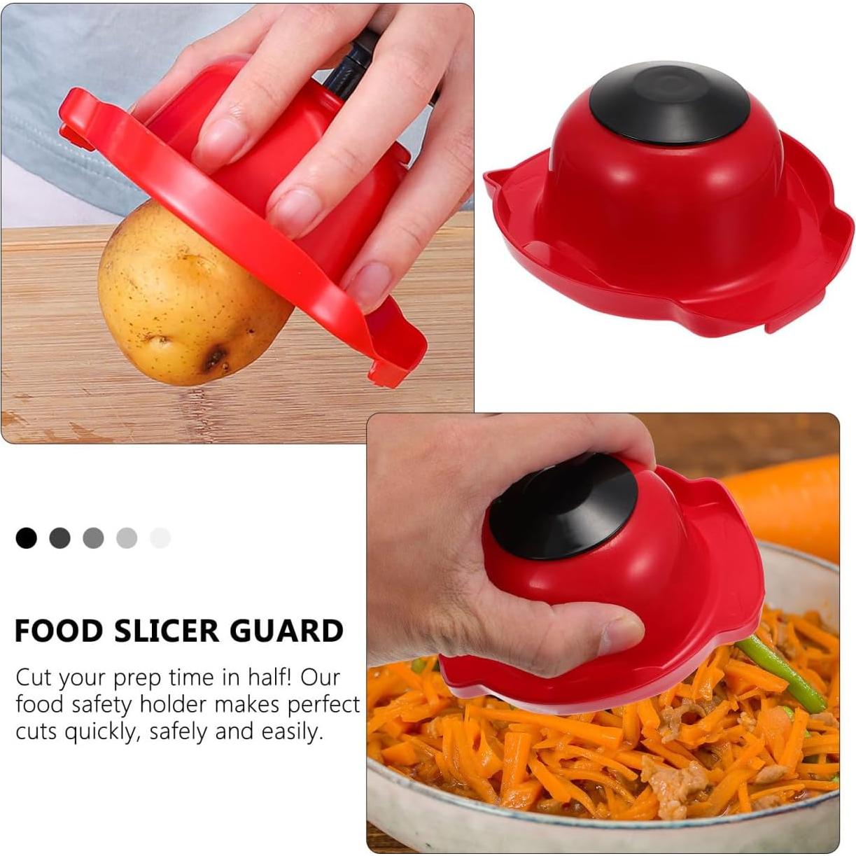 Soporte de Seguridad Alimentaria DOITOOL para Rallador Rojo