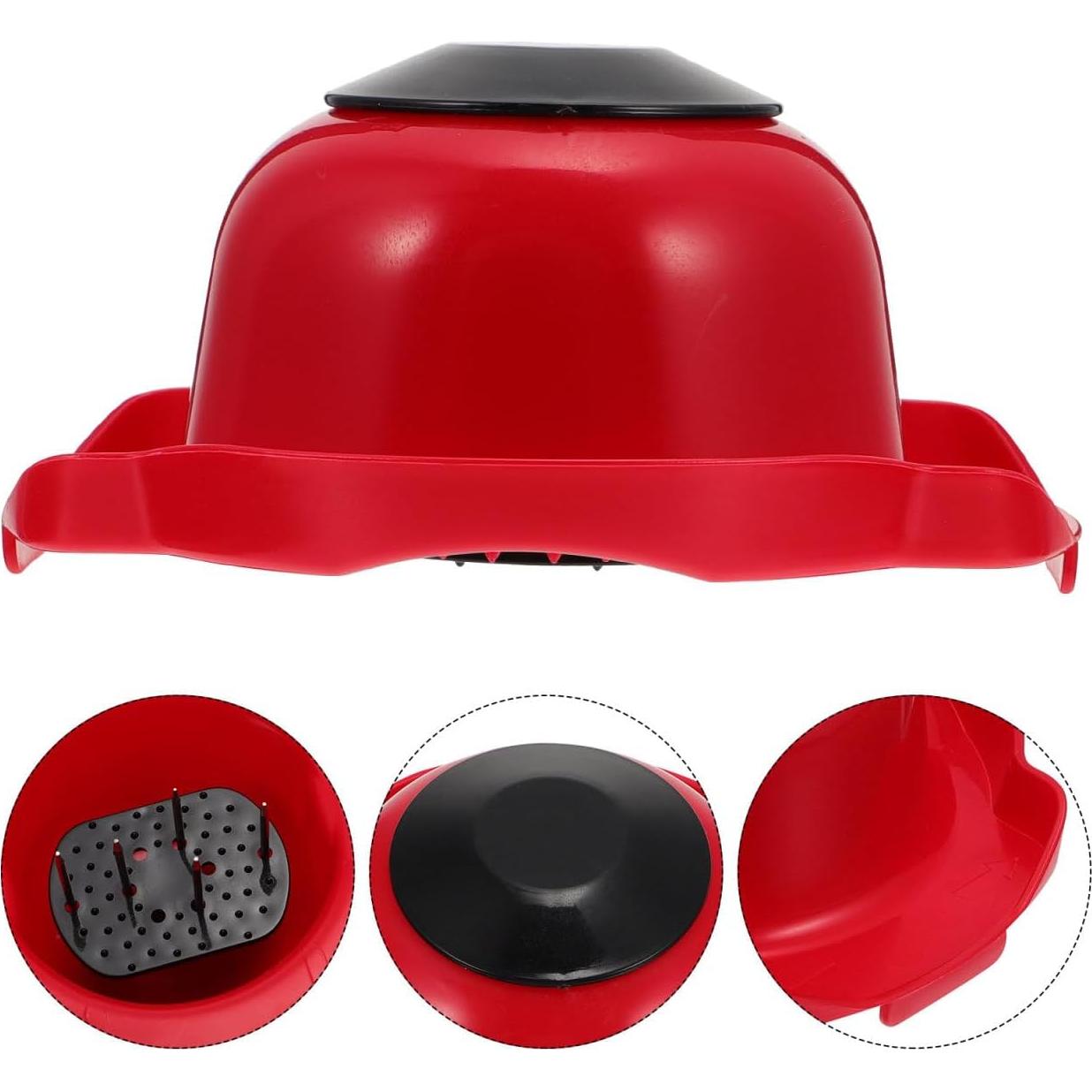 Soporte de Seguridad Alimentaria DOITOOL para Rallador Rojo