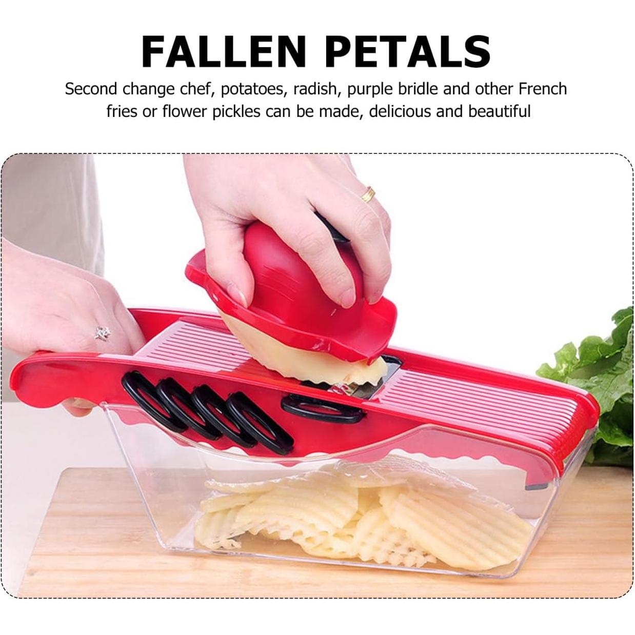 Soporte de Seguridad Alimentaria DOITOOL para Rallador Rojo