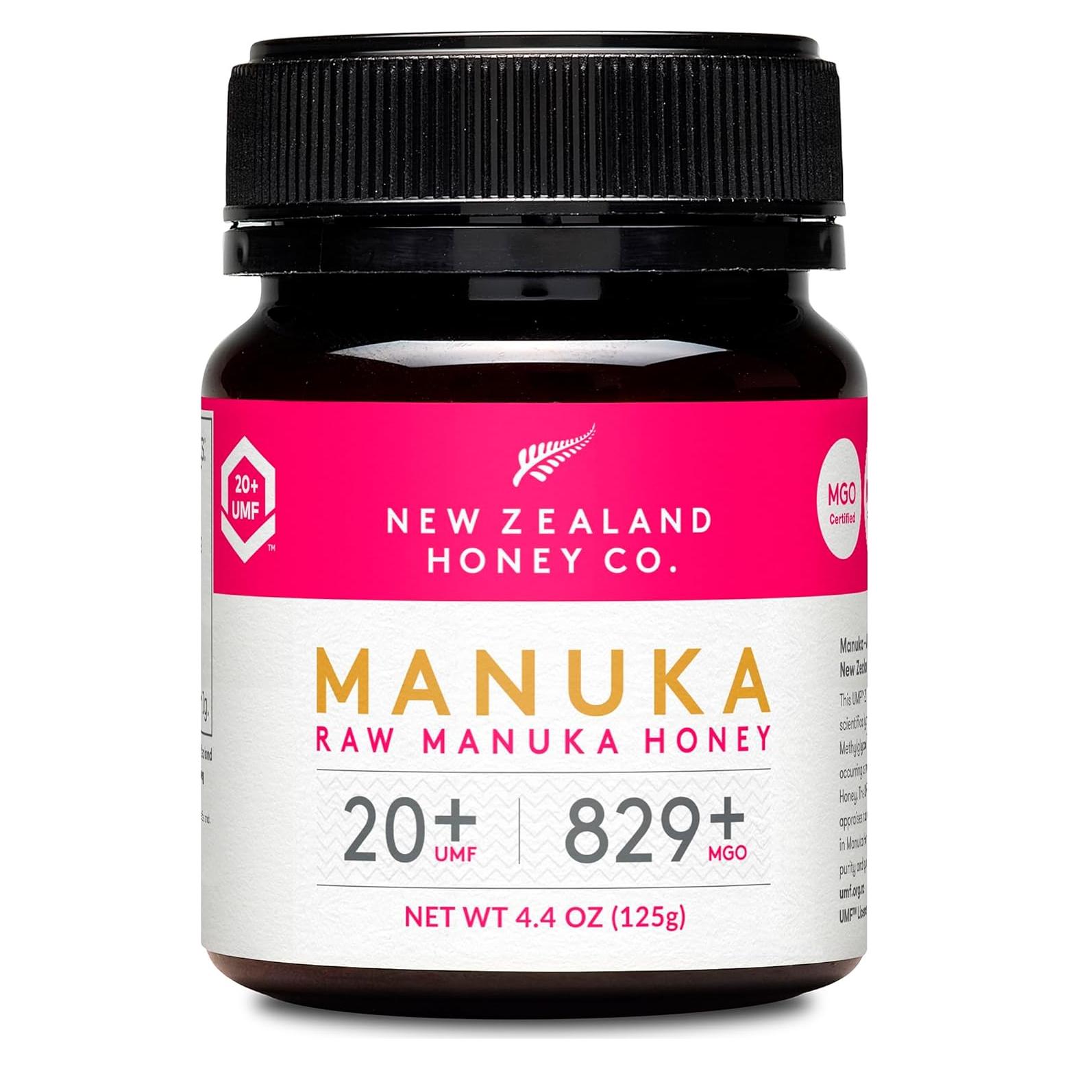 Miel Cruda de Manuka UMF 20+ New Zealand Honey Co. 125g