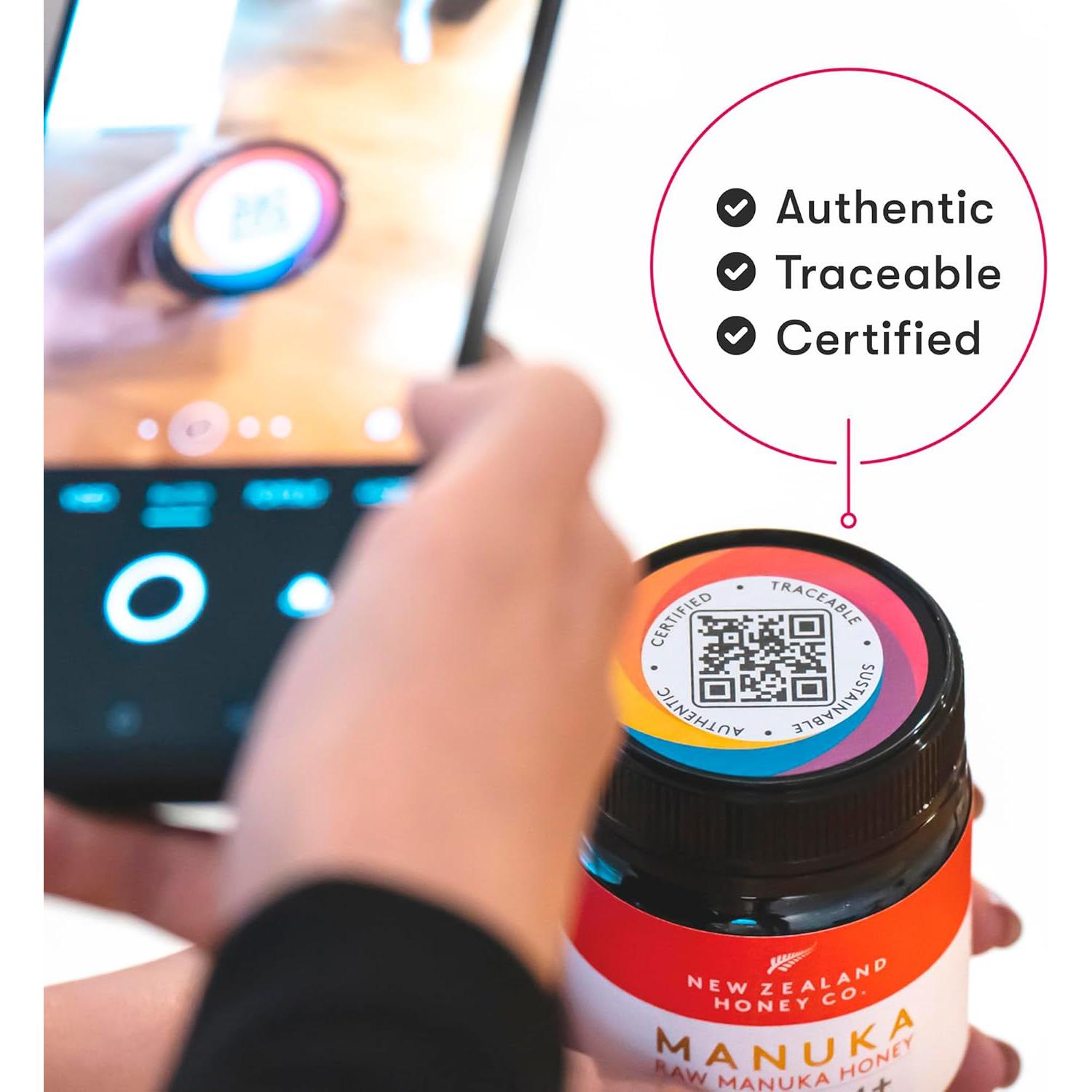 Miel Cruda de Manuka UMF 20+ New Zealand Honey Co. 125g