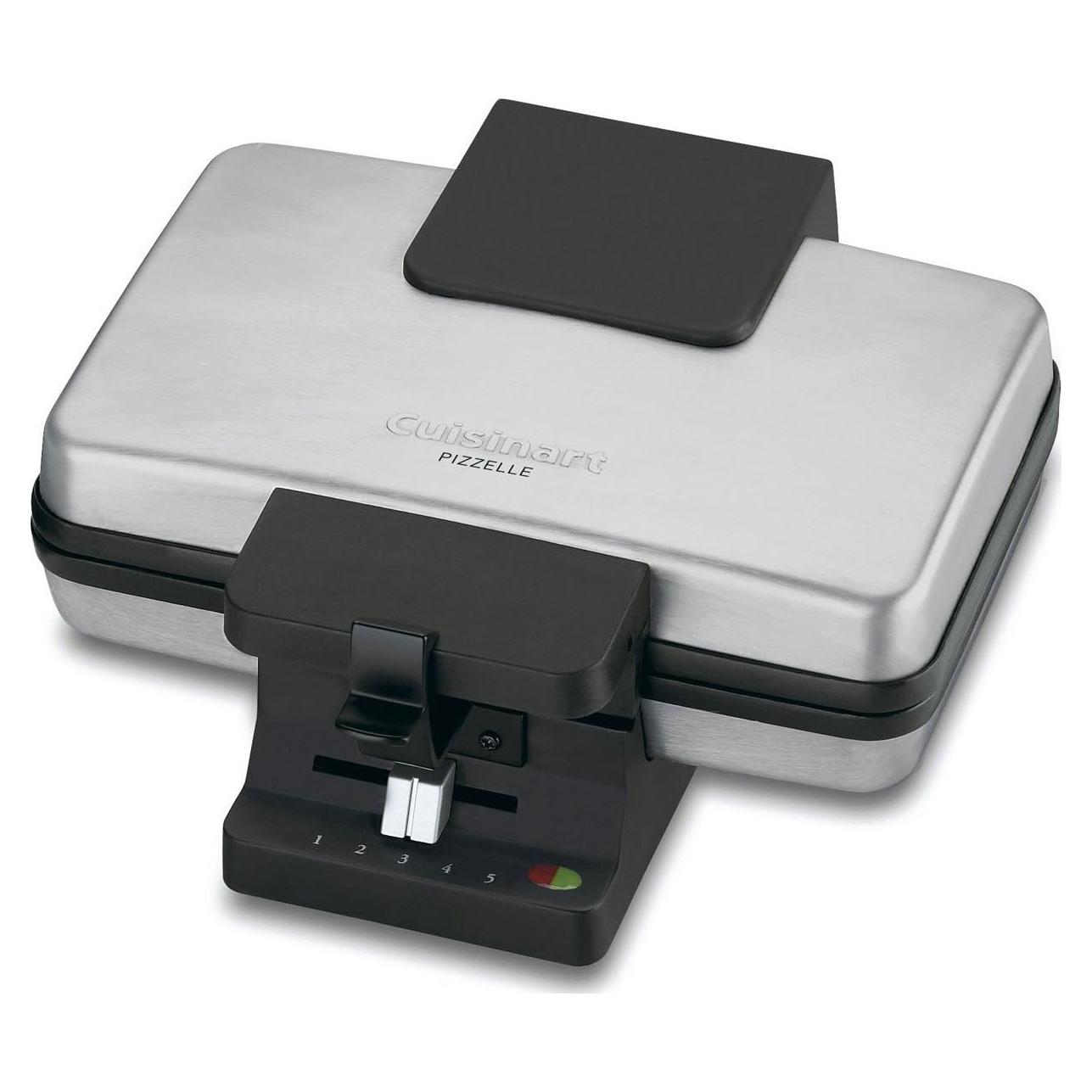 Prensa de Pizzelle Cuisinart WM-PZ2 Acero Inoxidable 2 Galletas