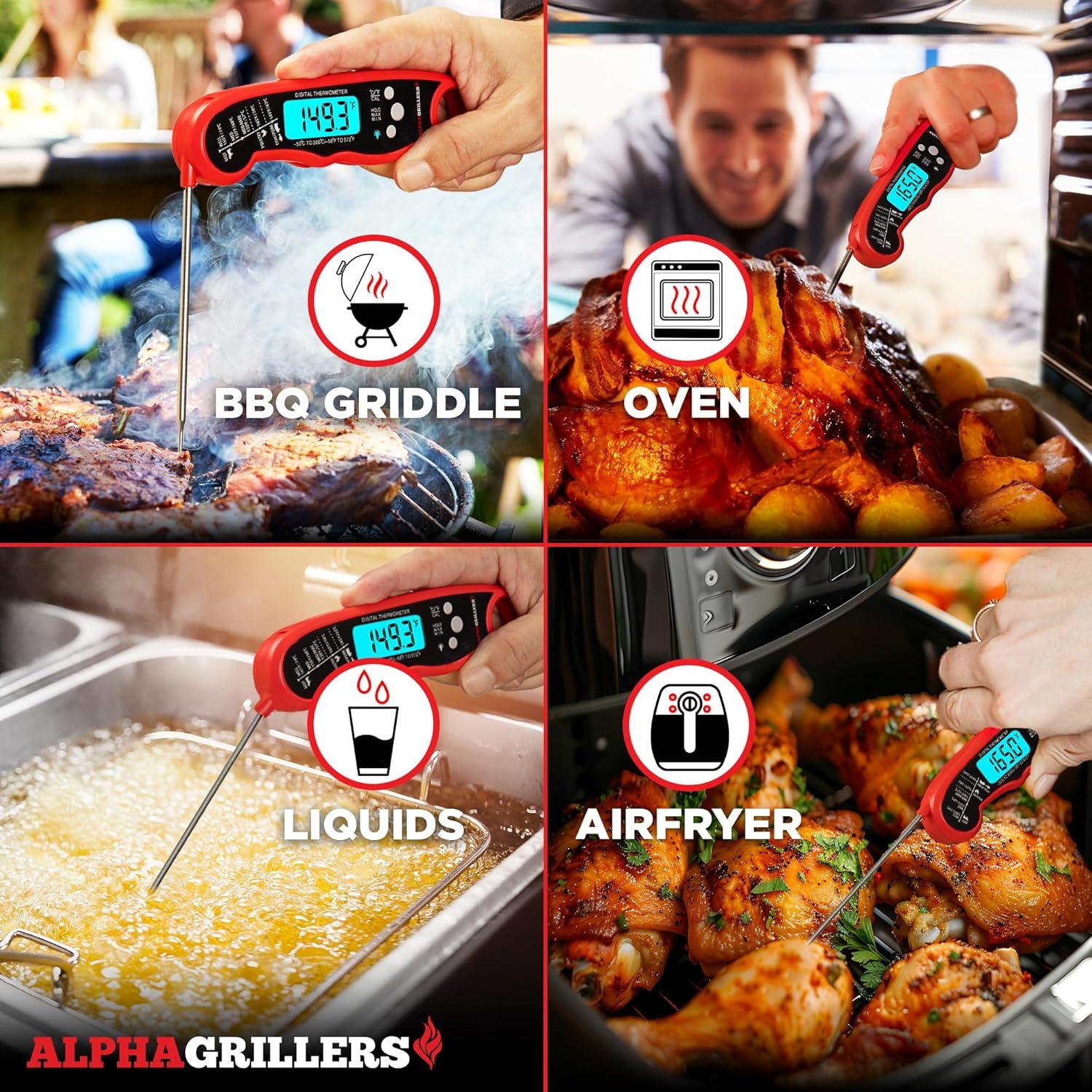 Termómetro Digital para Carne Alpha Grillers Vegena - Lectura Rápida