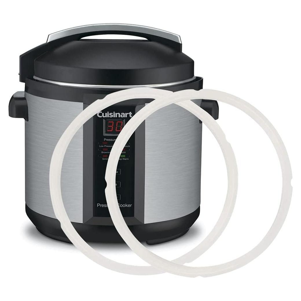 Anillo de Sellado ZoneFly para Olla de Presión Cuisinart 6 Qt - Paquete de 2