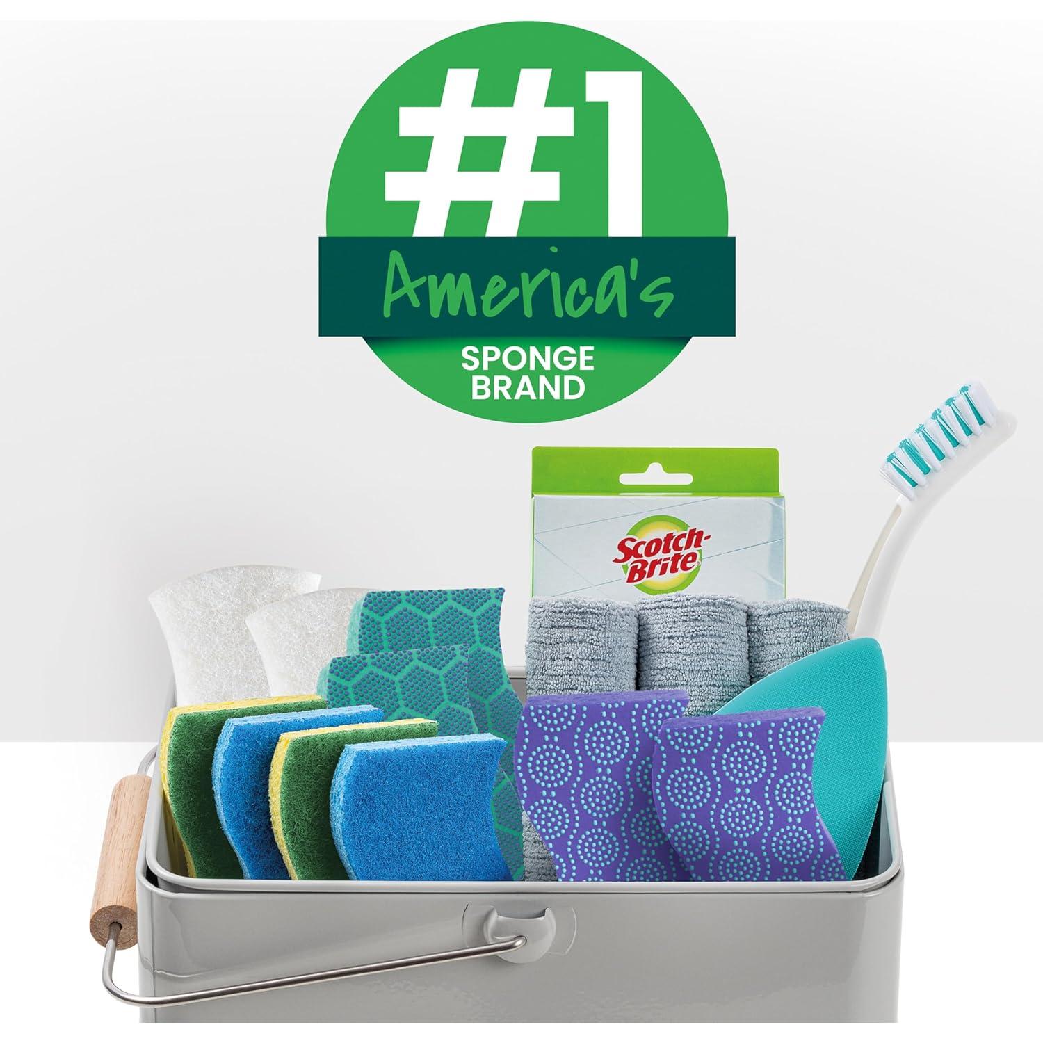 Esponjas de Limpieza Scotch-Brite Zero Scratch - 6 Unidades