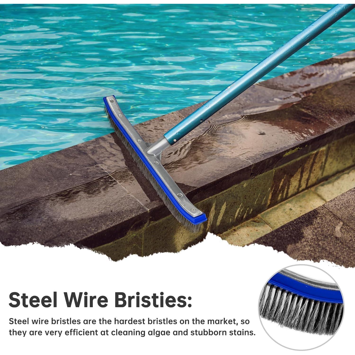 Cabezal de Cepillo para Piscina Unipool 45,72 cm Acero