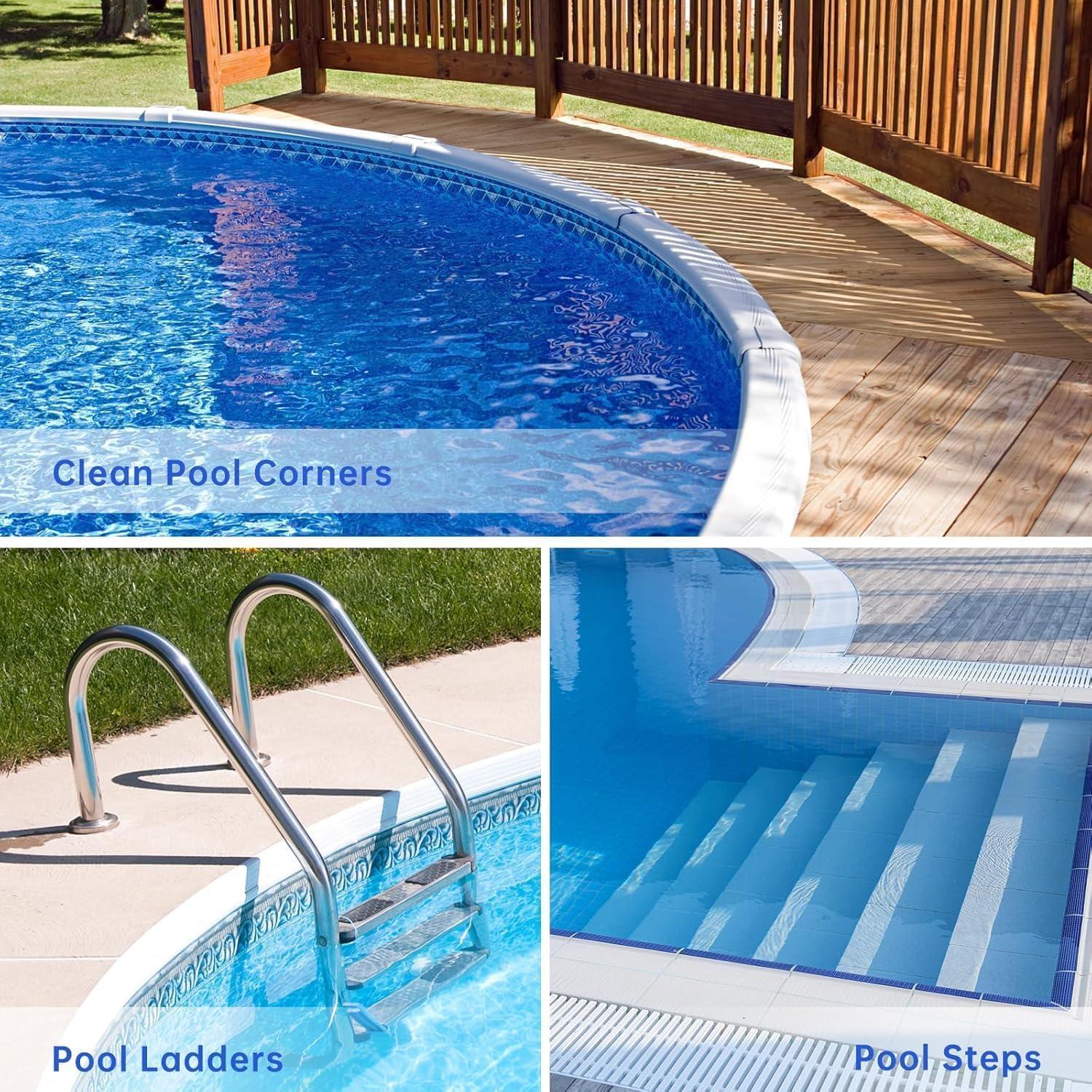 Cabezal de Cepillo para Piscina Unipool 45,72 cm Acero