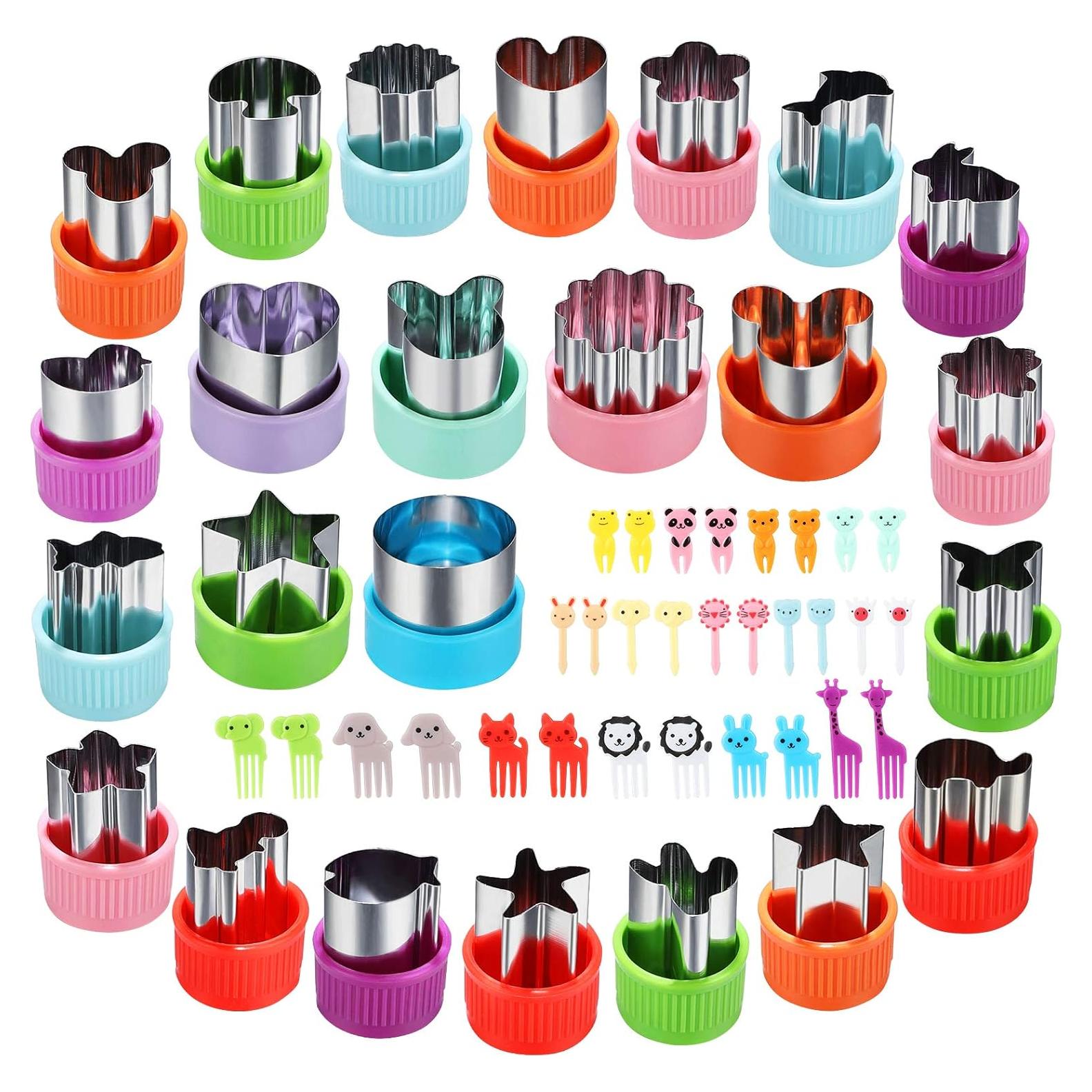 Juego de Cortadores de Galletas Mini GELIFATLE 24 Piezas