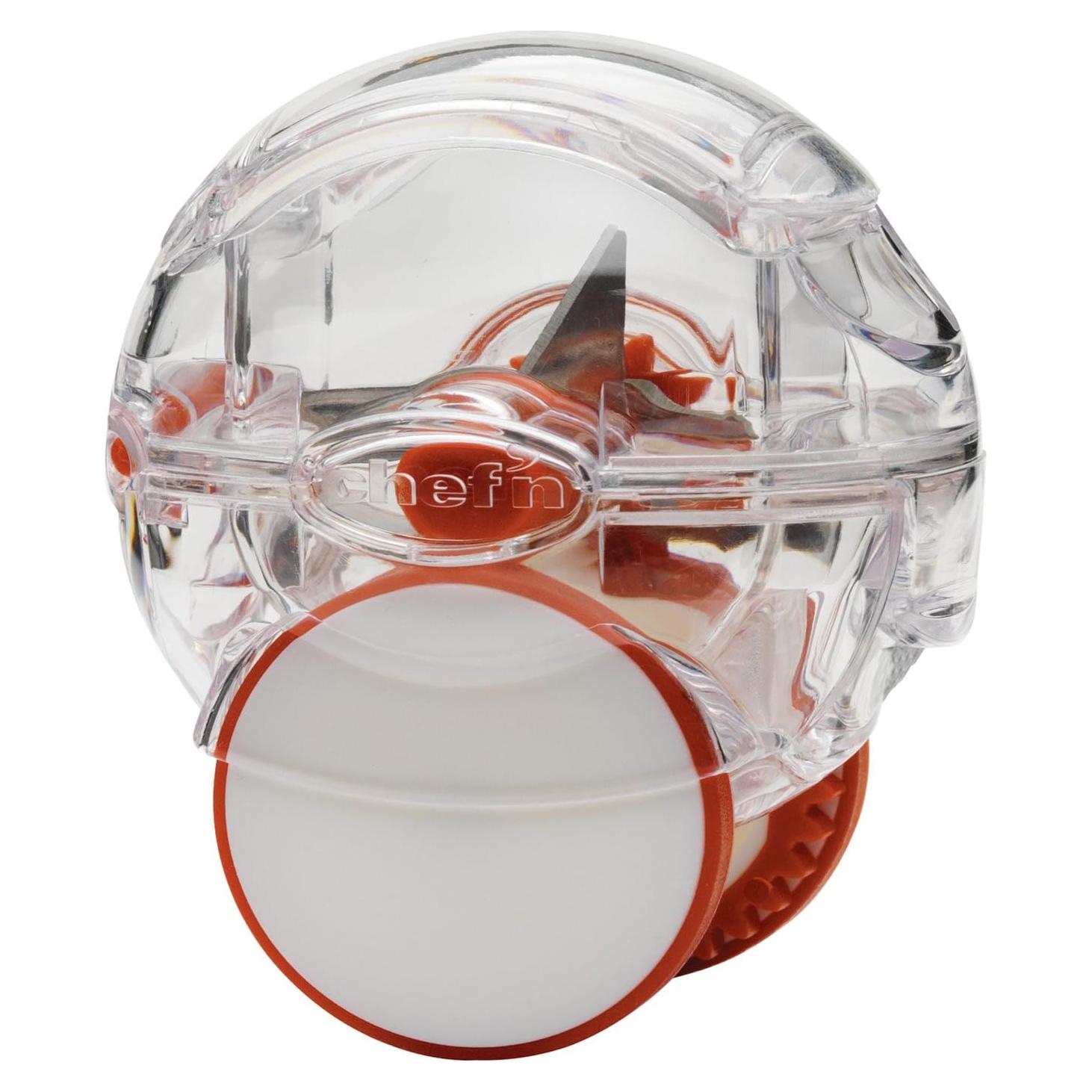 Picador de Ajo Chef'n Garlic Zoom Acero Inoxidable Verde