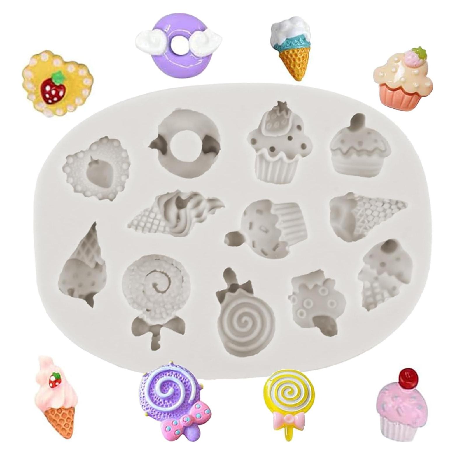 Moldes de Silicona para Helado MINFEIDMS - 8,07x7,29 cm