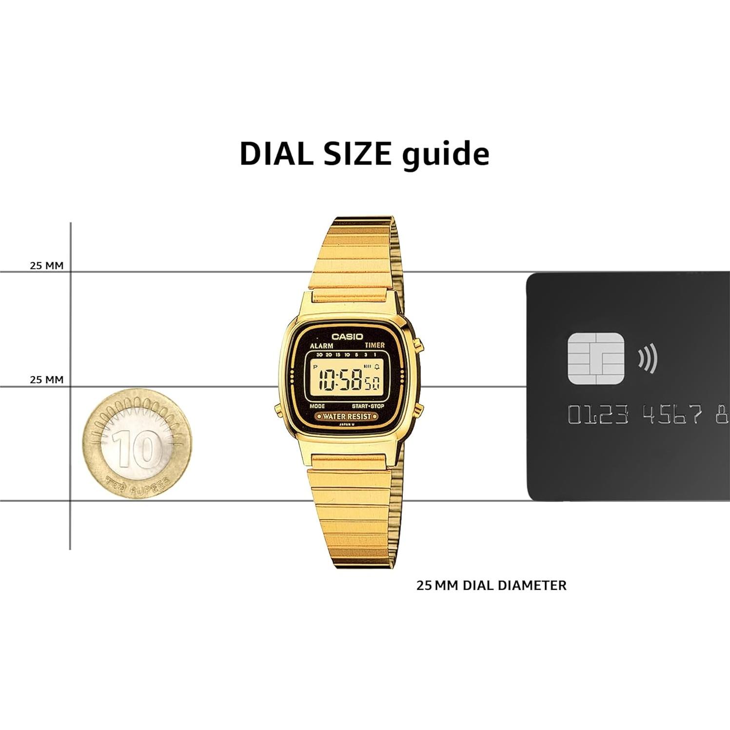 Reloj Digital Casio G-Shock LA670WGA-1 Unisex Negro