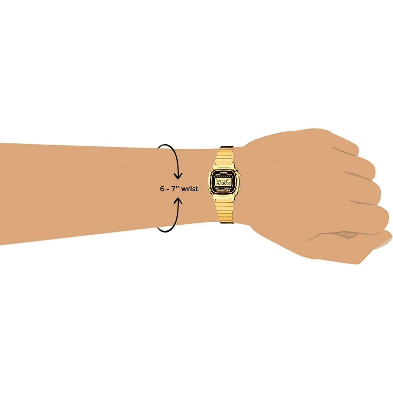 Reloj Digital Casio G-Shock LA670WGA-1 Unisex Negro