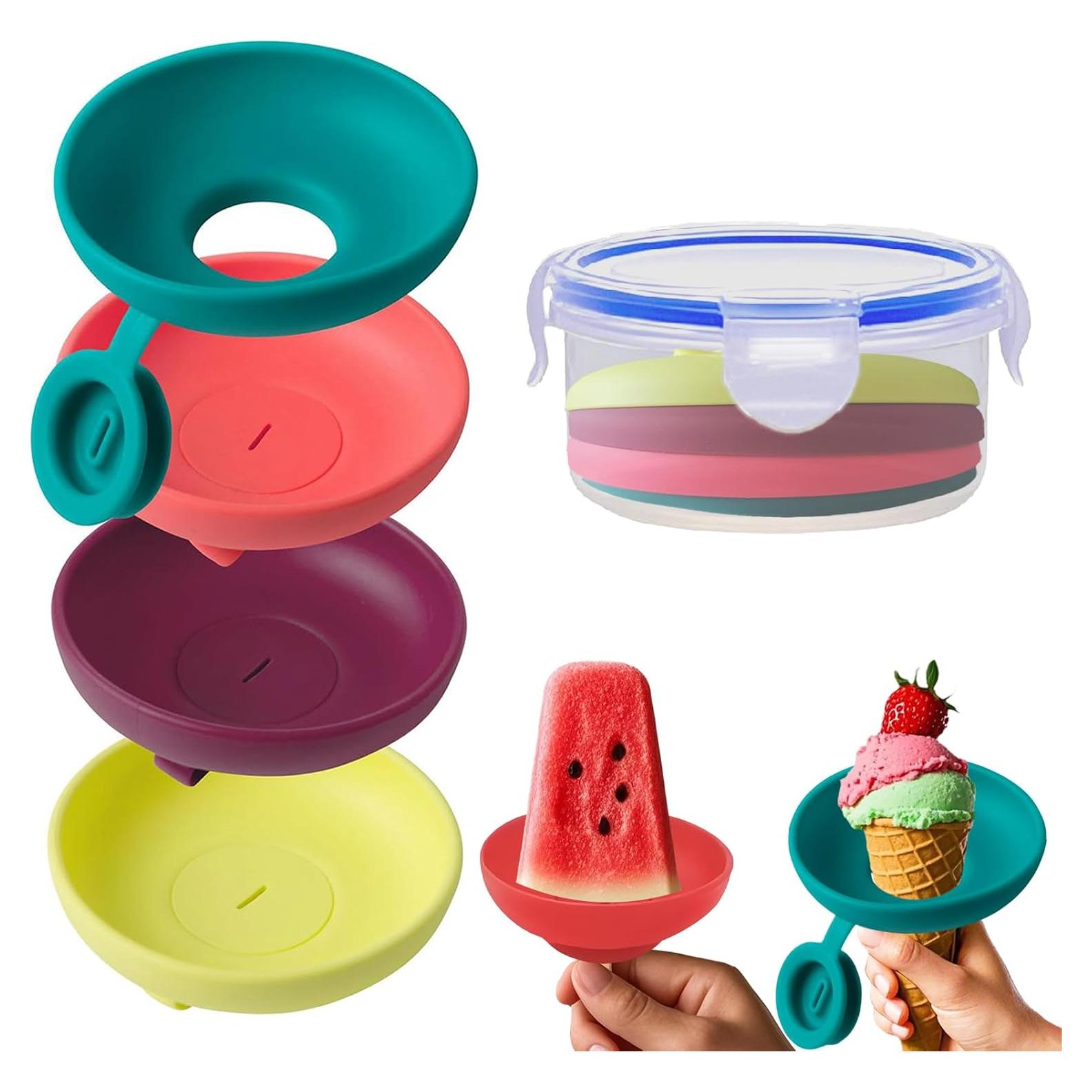 Soporte para Paletas 2-en-1 Fanree - Silicona Antideslizante