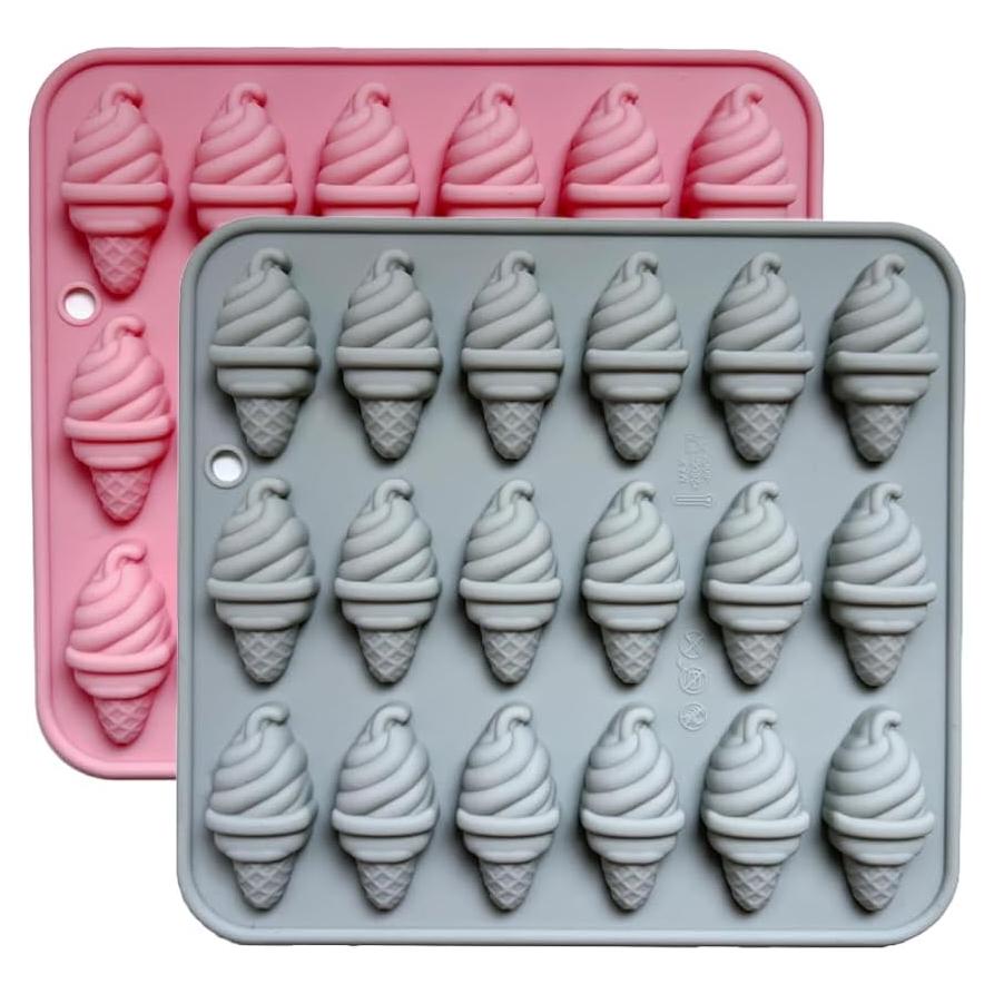 Moldes de Silicona Jutcll para Helado 36 Cavidades Rosa