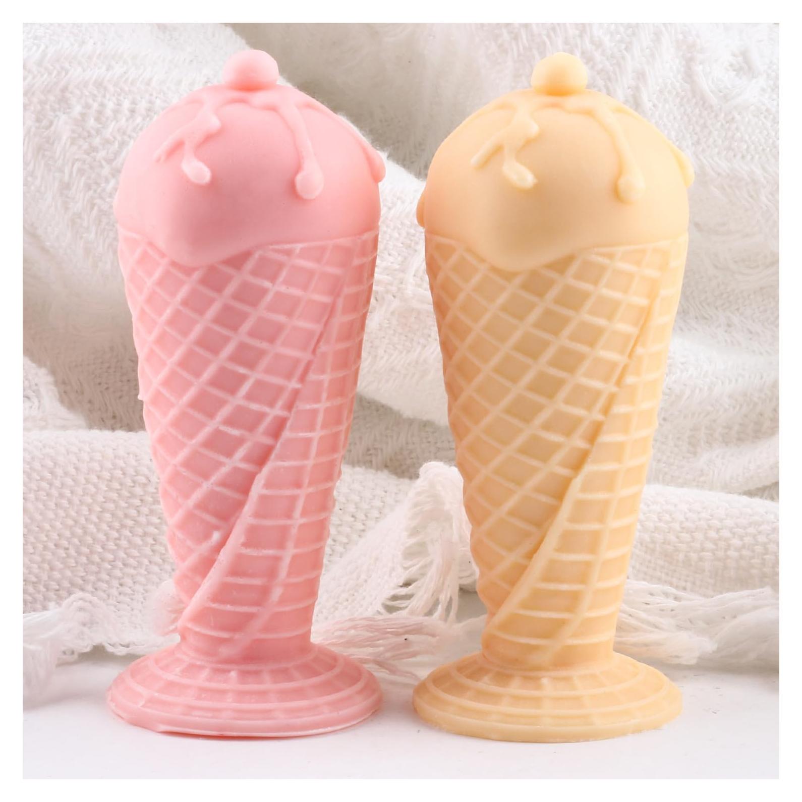 Molde de Silicona para Vela de Helado XIAOSHUI 9x7 cm