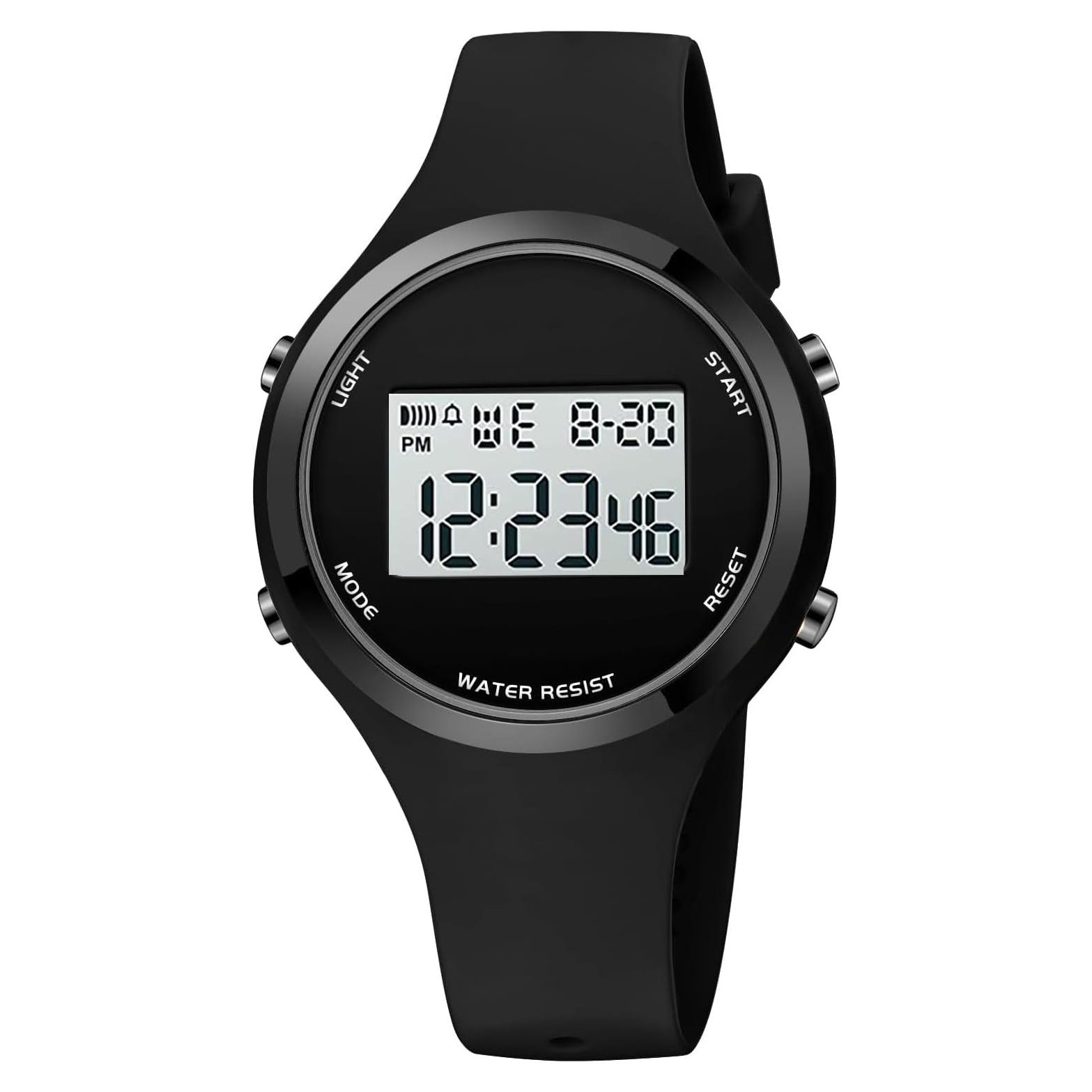 Reloj Deportivo XCZAP Digital Mujer Resistente al Agua 30M