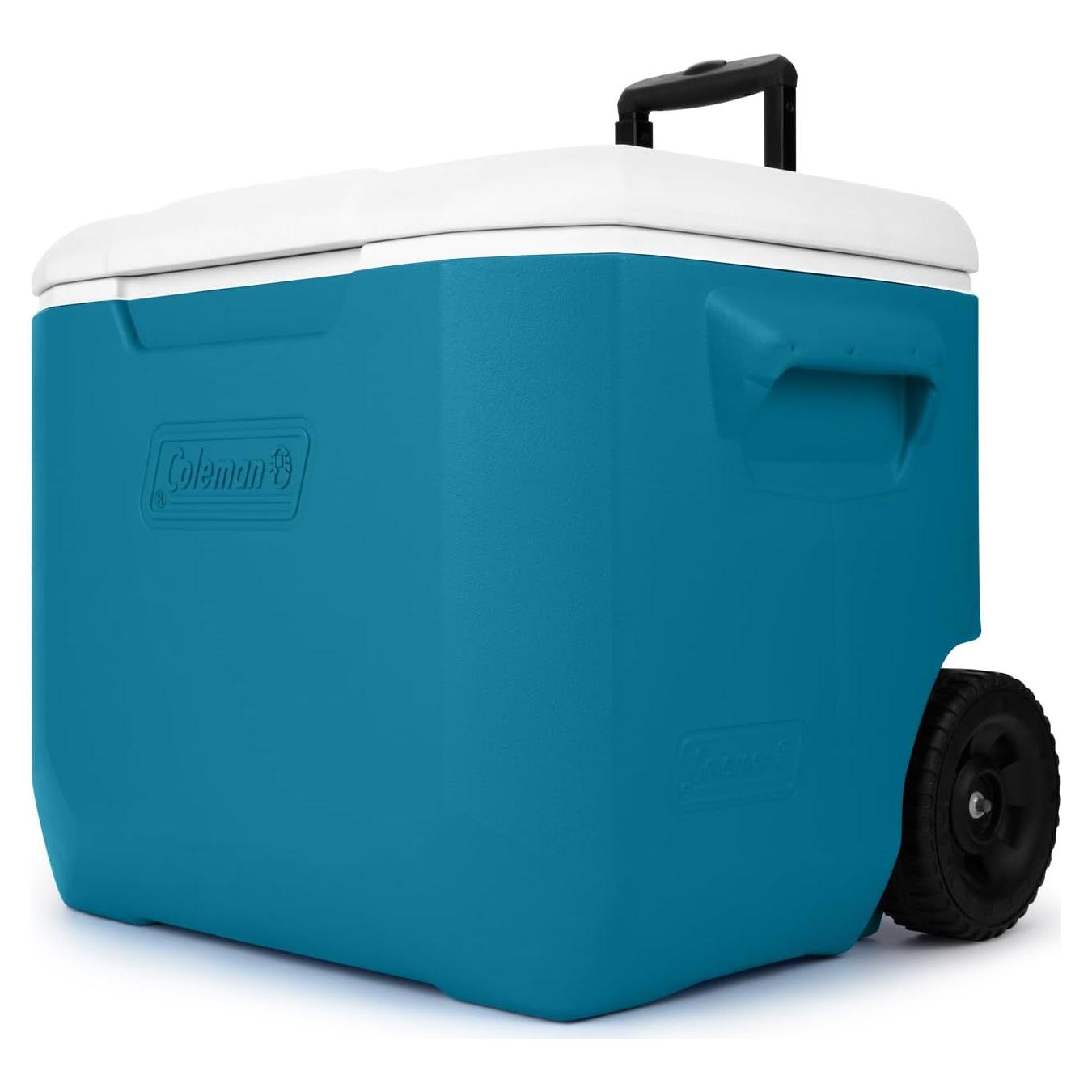 Enfriador Coleman Chiller 60qt con Ruedas y Aislamiento