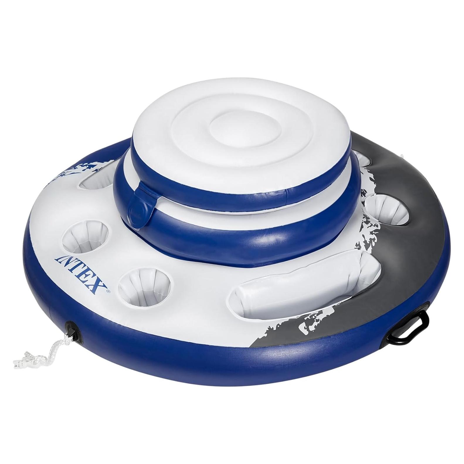 Enfriador Inflable INTEX Mega Chill 88,9 cm Azul 24 Latas