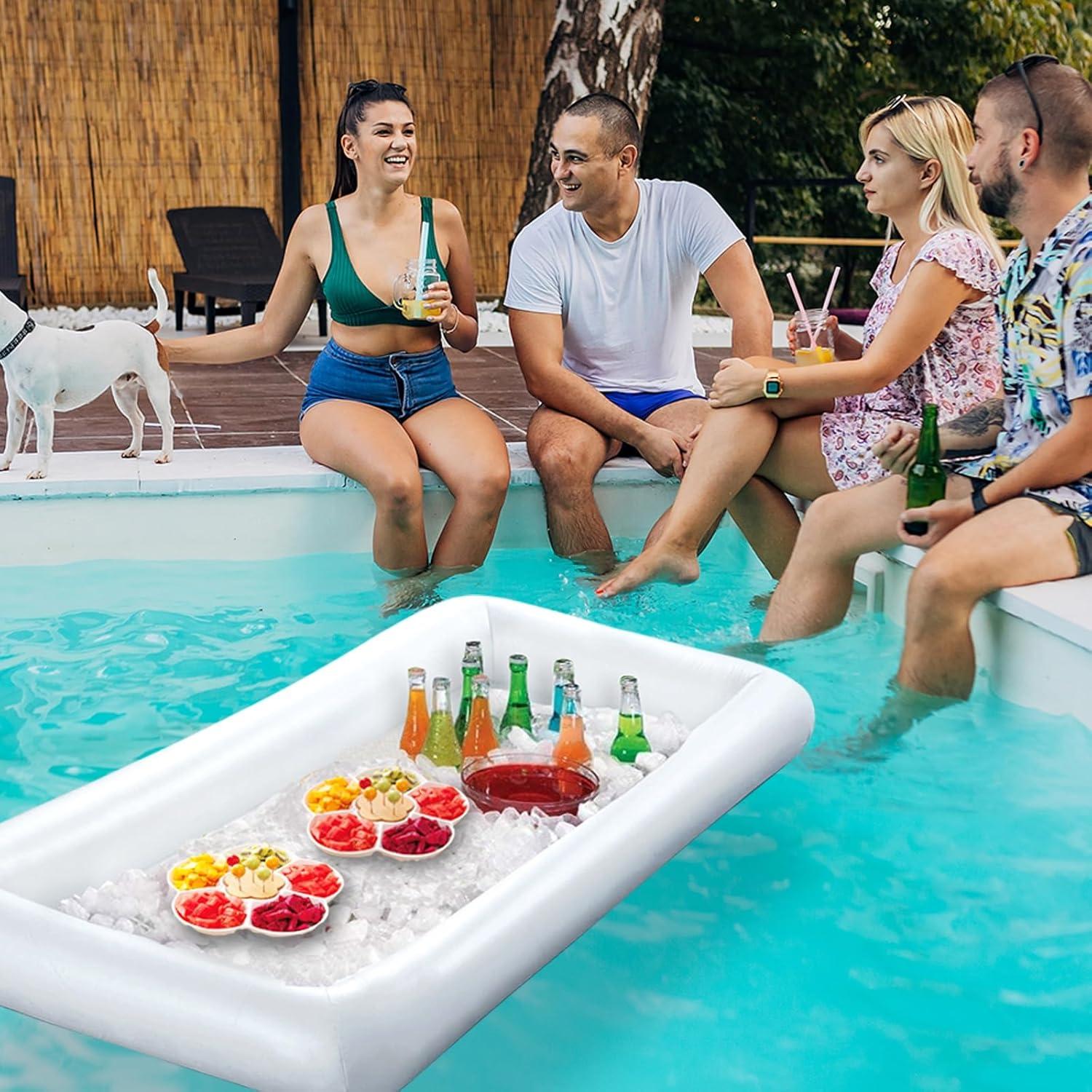 Barra de Servicio Inflable MorTime 4 Piezas 134x64 cm