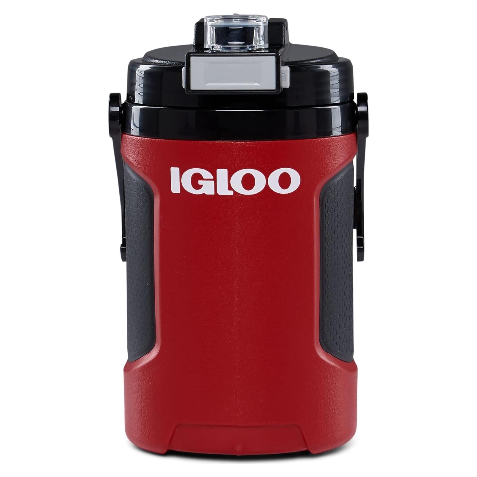 Jarra de Bebida Igloo Latitude Pro 1.89L Rojo/Negro