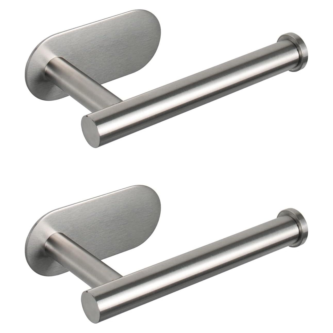 Soporte de Papel Higiénico NearMoon Acero Inoxidable 2 Pzas