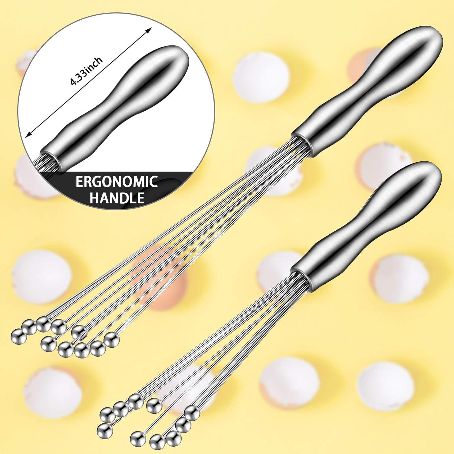 Juego de 2 batidores de acero inoxidable Patelai 30 y 25 cm