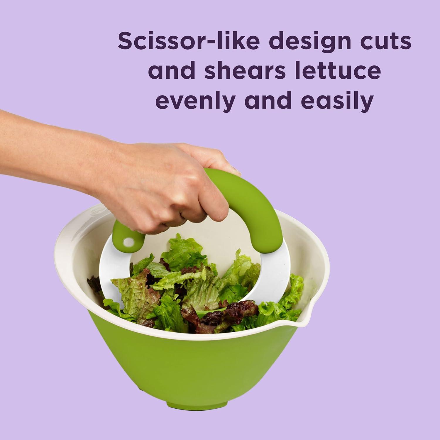 Tijeras para Ensalada Chef'n 104-259-120 Nylon Blanco