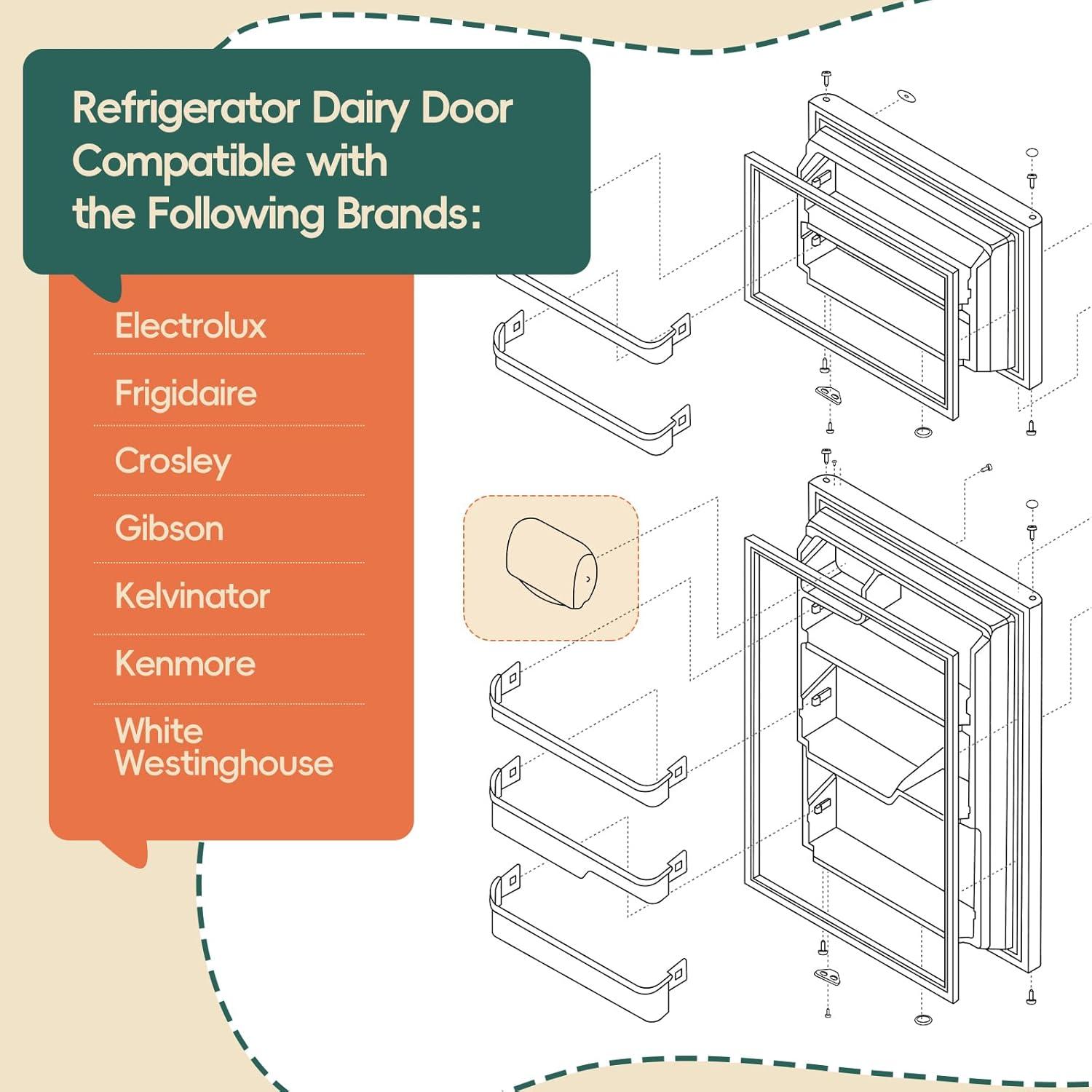 Puerta de Lácteos Refrigerador GREALTH 240337712 22,23x13,34cm