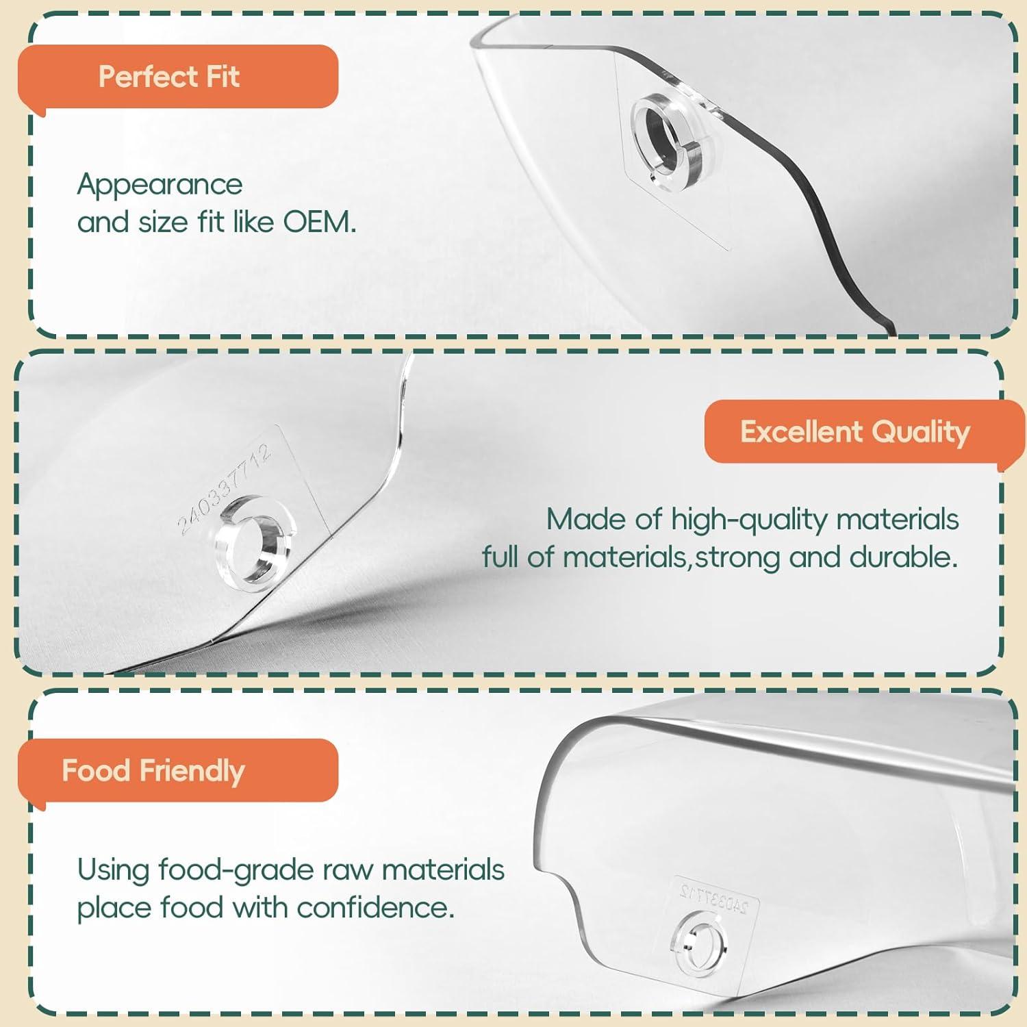 Puerta de Lácteos Refrigerador GREALTH 240337712 22,23x13,34cm