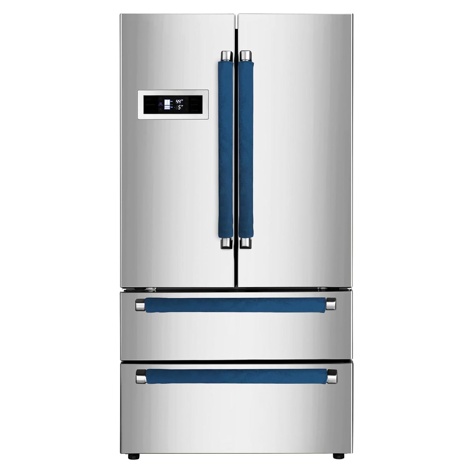 Cubiertas para Manijas de Refrigerador BlueStars 4 Pzas Azul