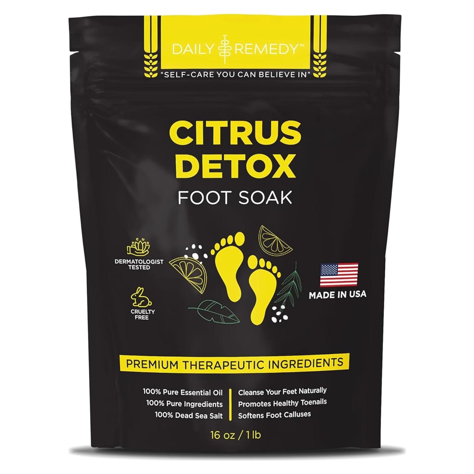 Remojo de Pies Detox Daily Remedy 0.45 kg Cítricos