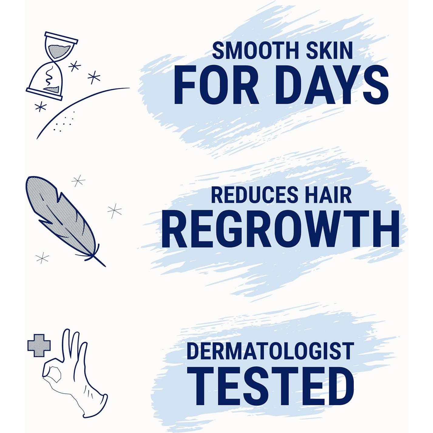 Cera Depilatoria Nair Sensible 40 Listones para Piernas y Cuerpo