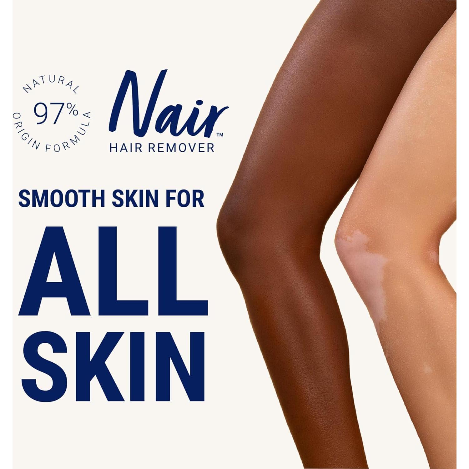 Cera Depilatoria Nair 40 Listones 100% Natural para Cuerpo