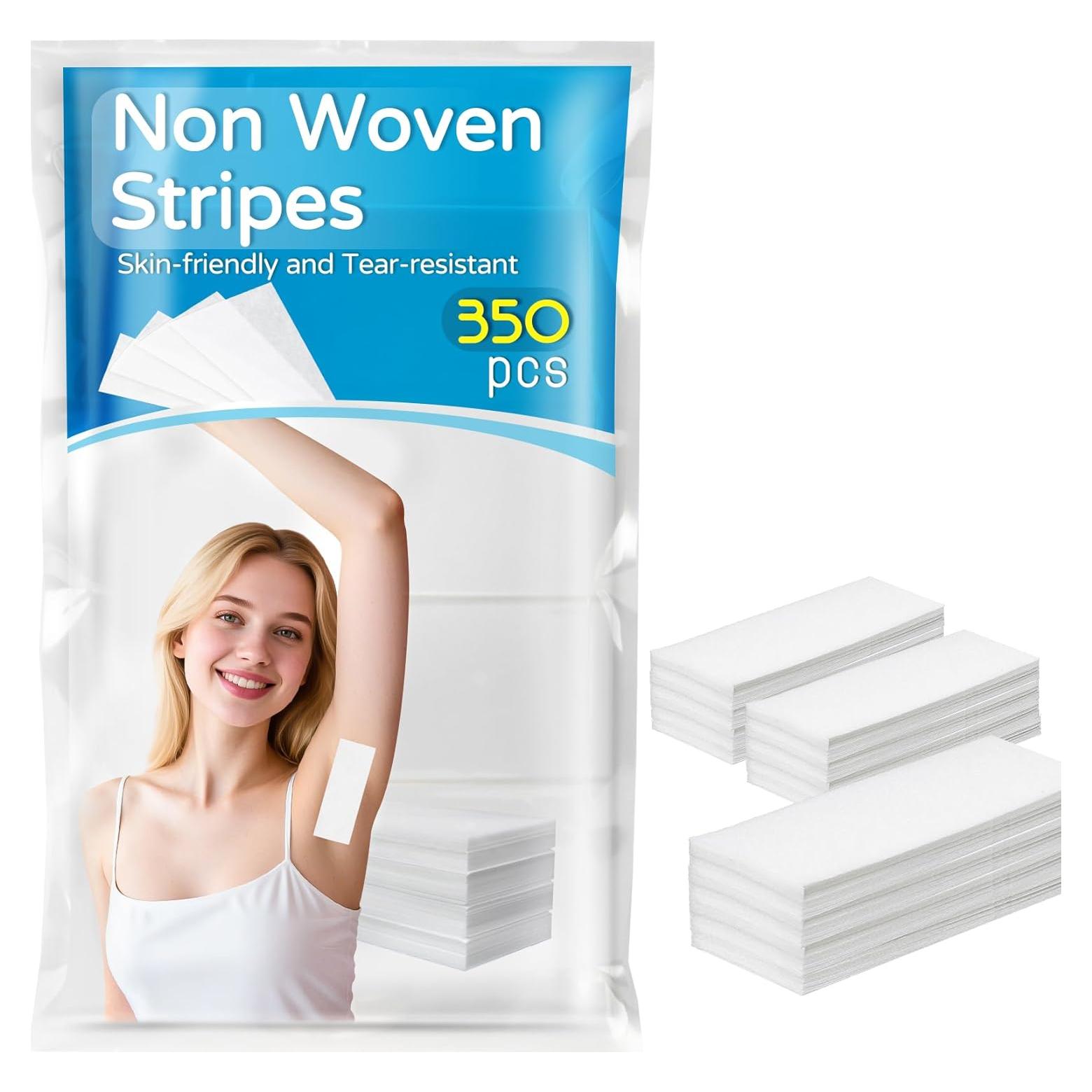 350 Tiras de Cera Depilación Fleece YYZ - Piel Sensible