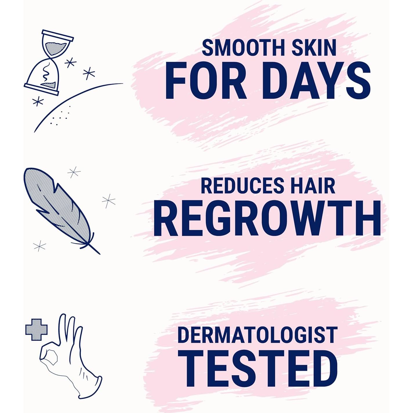 Cera Depilatoria Nair Listones para Piernas y Cuerpo - 120 Unidades