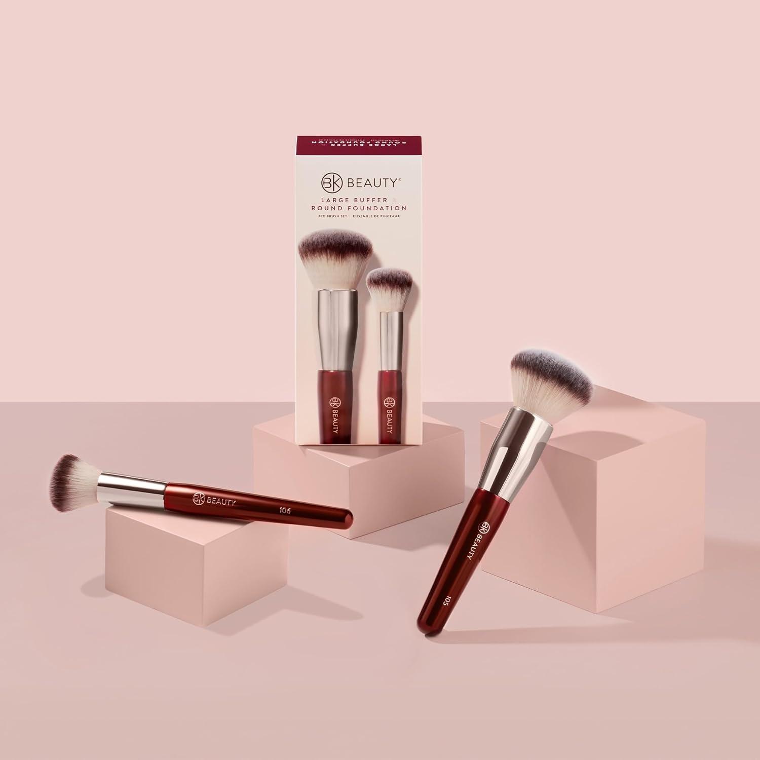 Conjunto de Brochas de Maquillaje BK Beauty - 2 Piezas