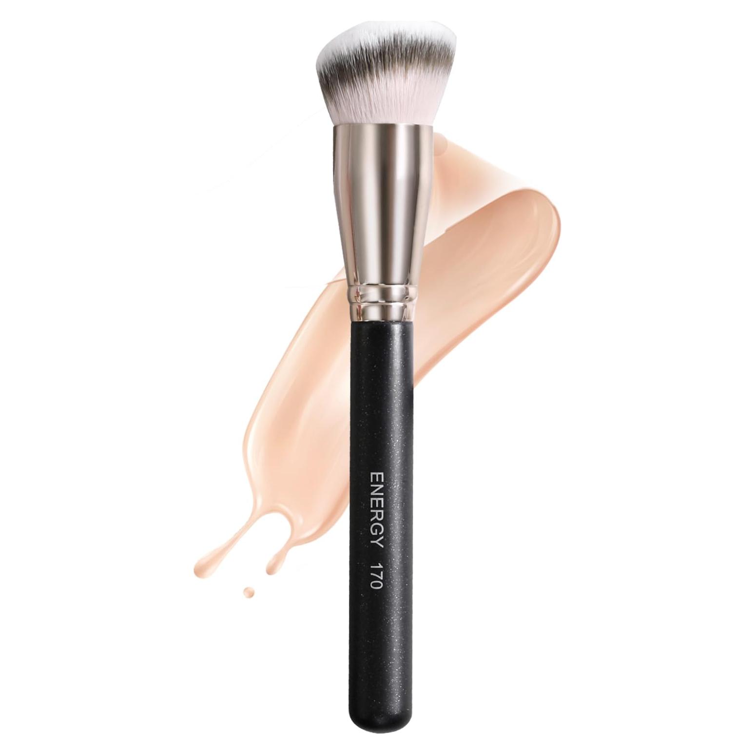 Brocha de Fundación Inclinada ENERGY - Cerdas Sintéticas Suaves
