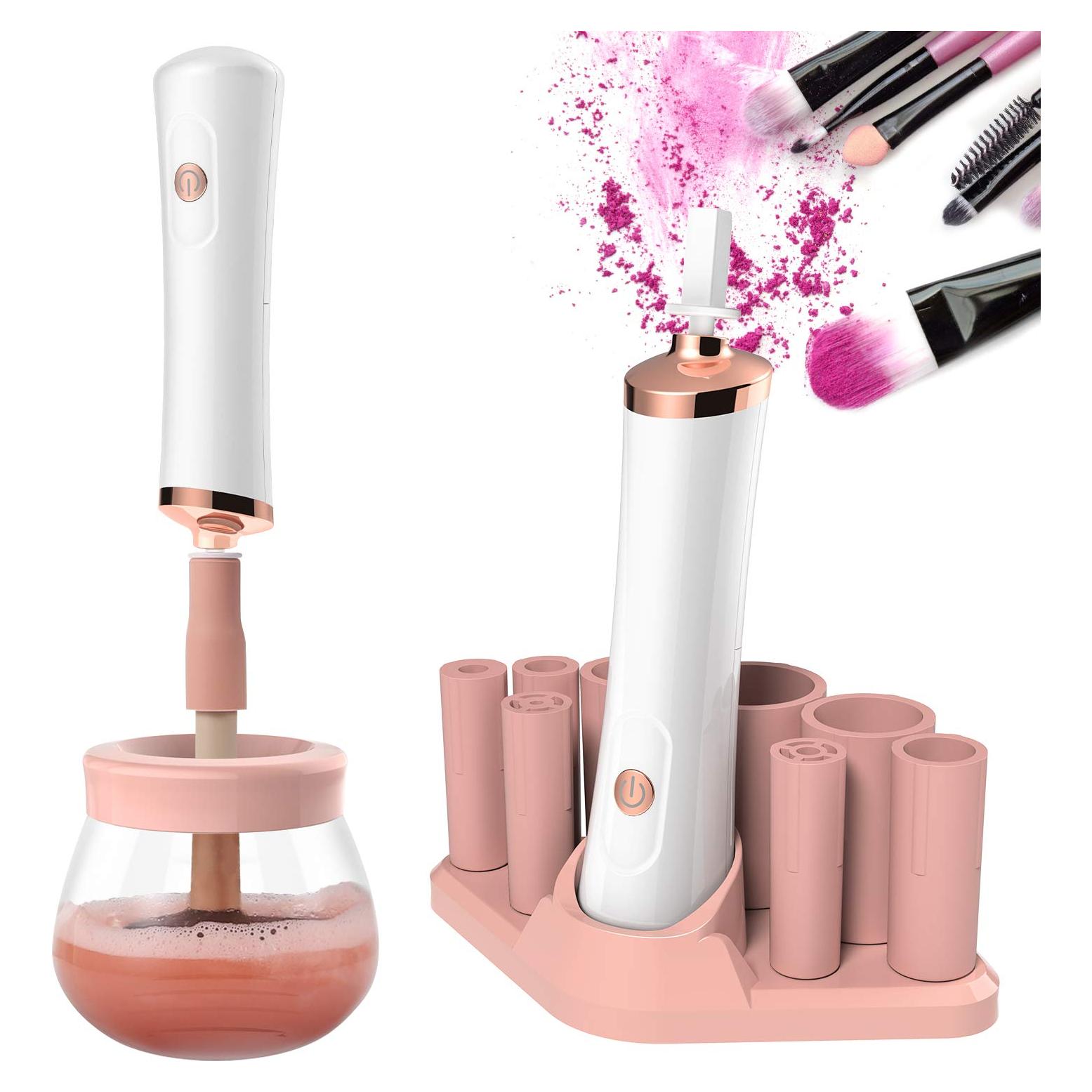 Limpiadora y Secadora de Brochas Senbowe FLOME03 Rosa